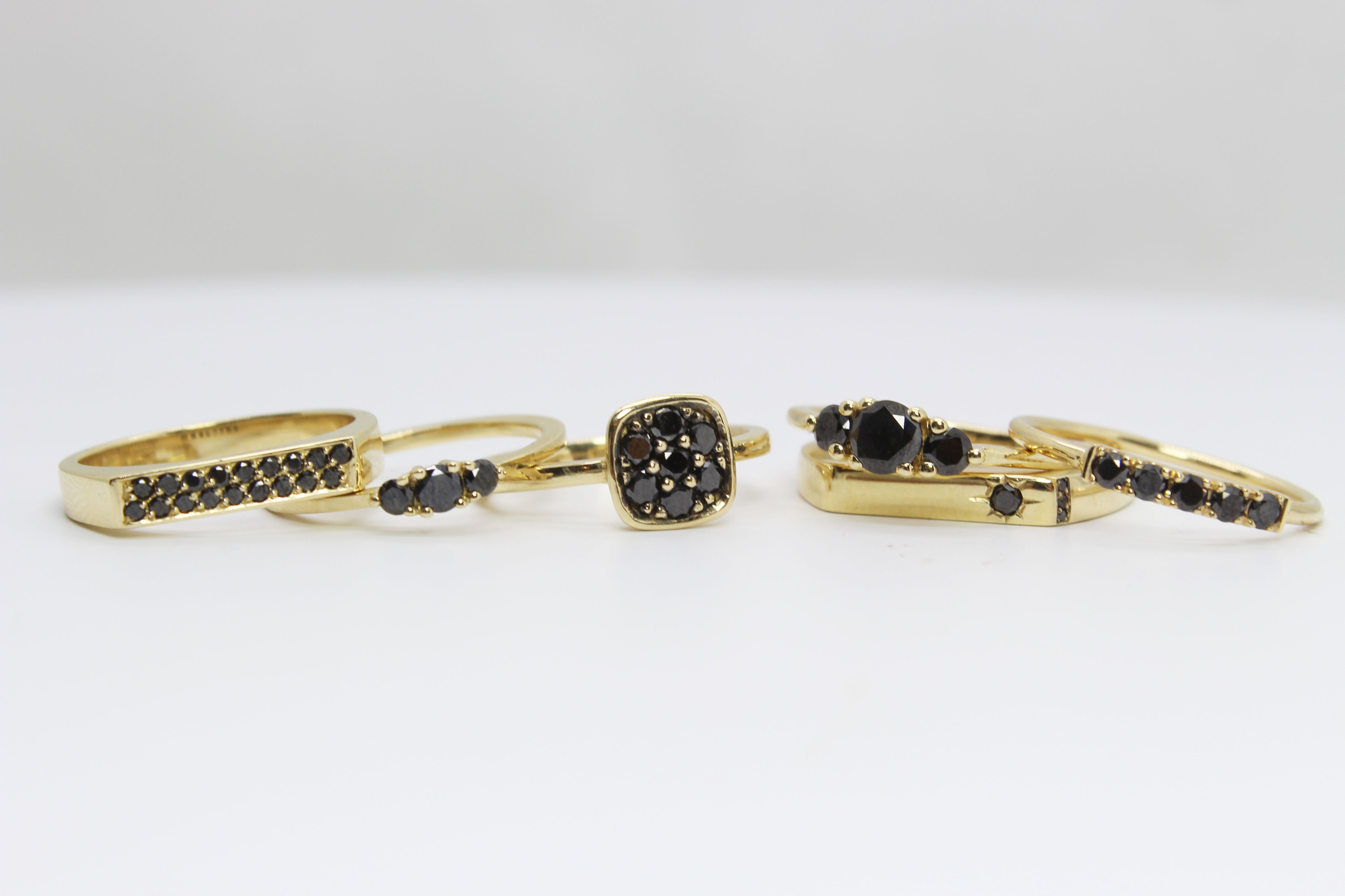 Halloween Inspiration: Jewelry with Black Diamonds