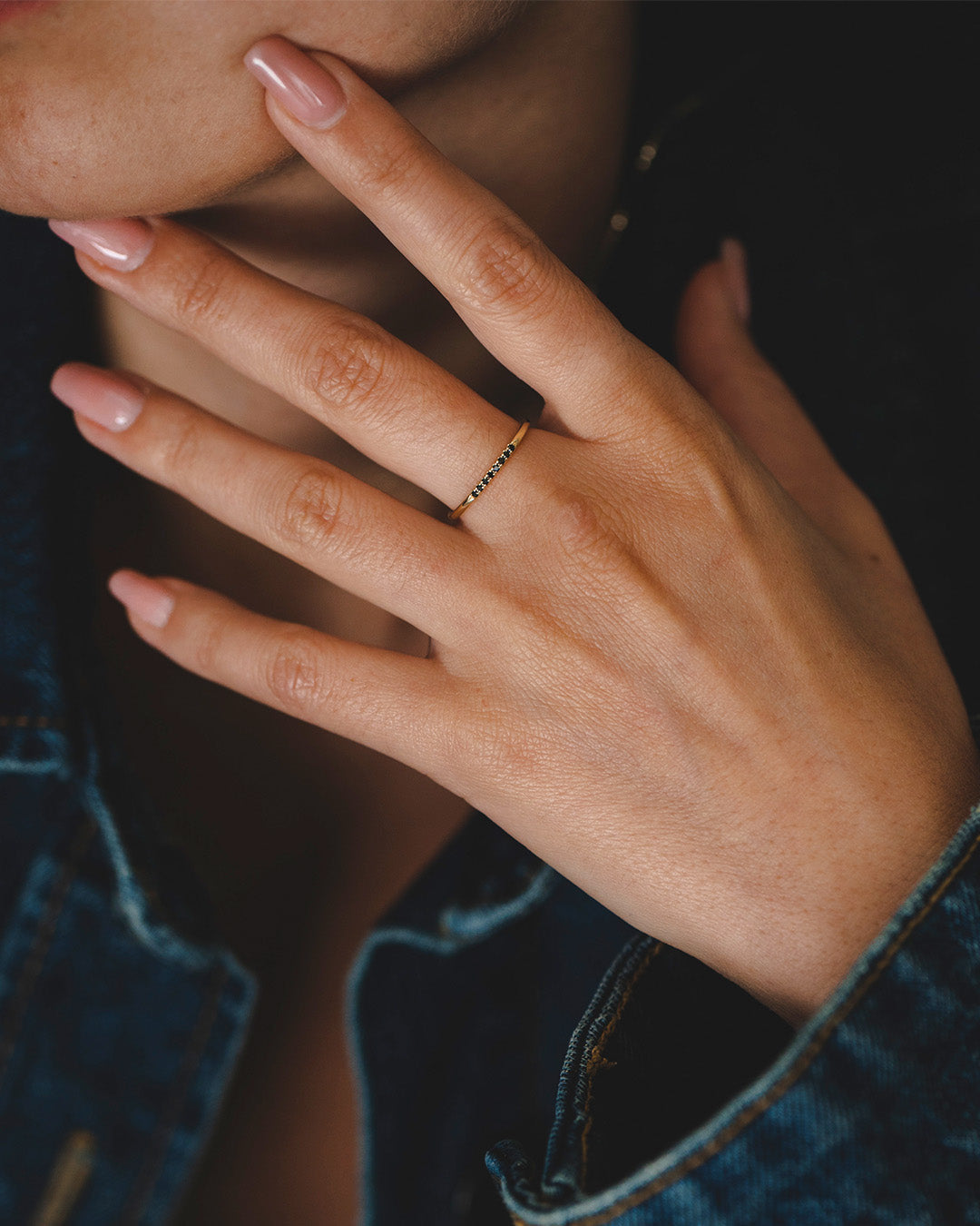 Kelly Ring Black Diamonds