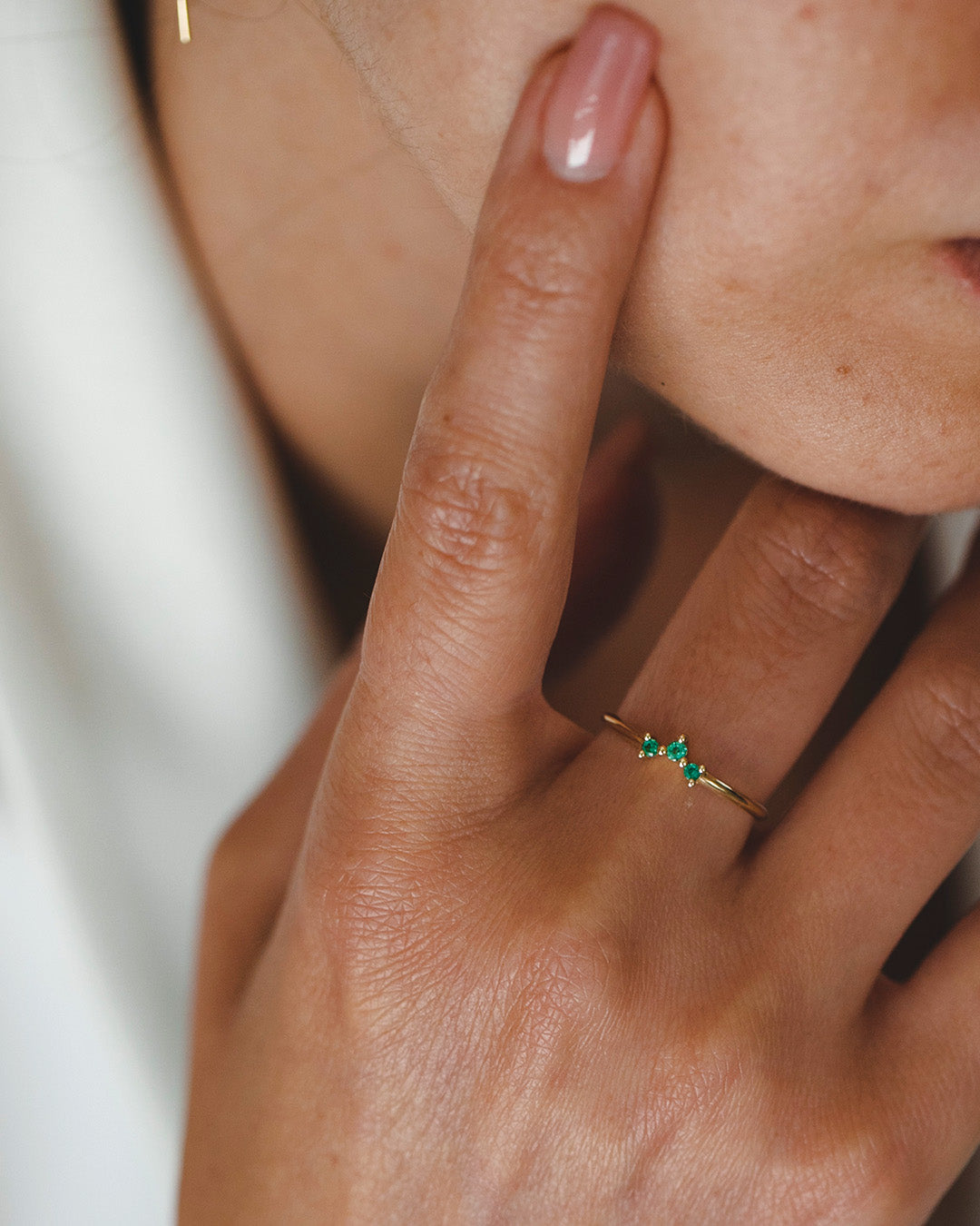 Frida Ring Emerald