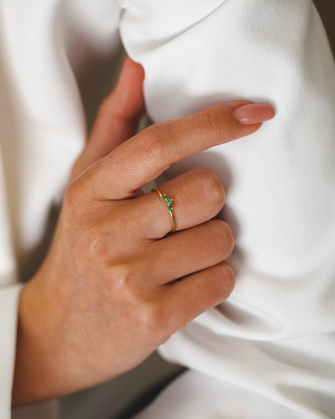 Frida Ring Emerald