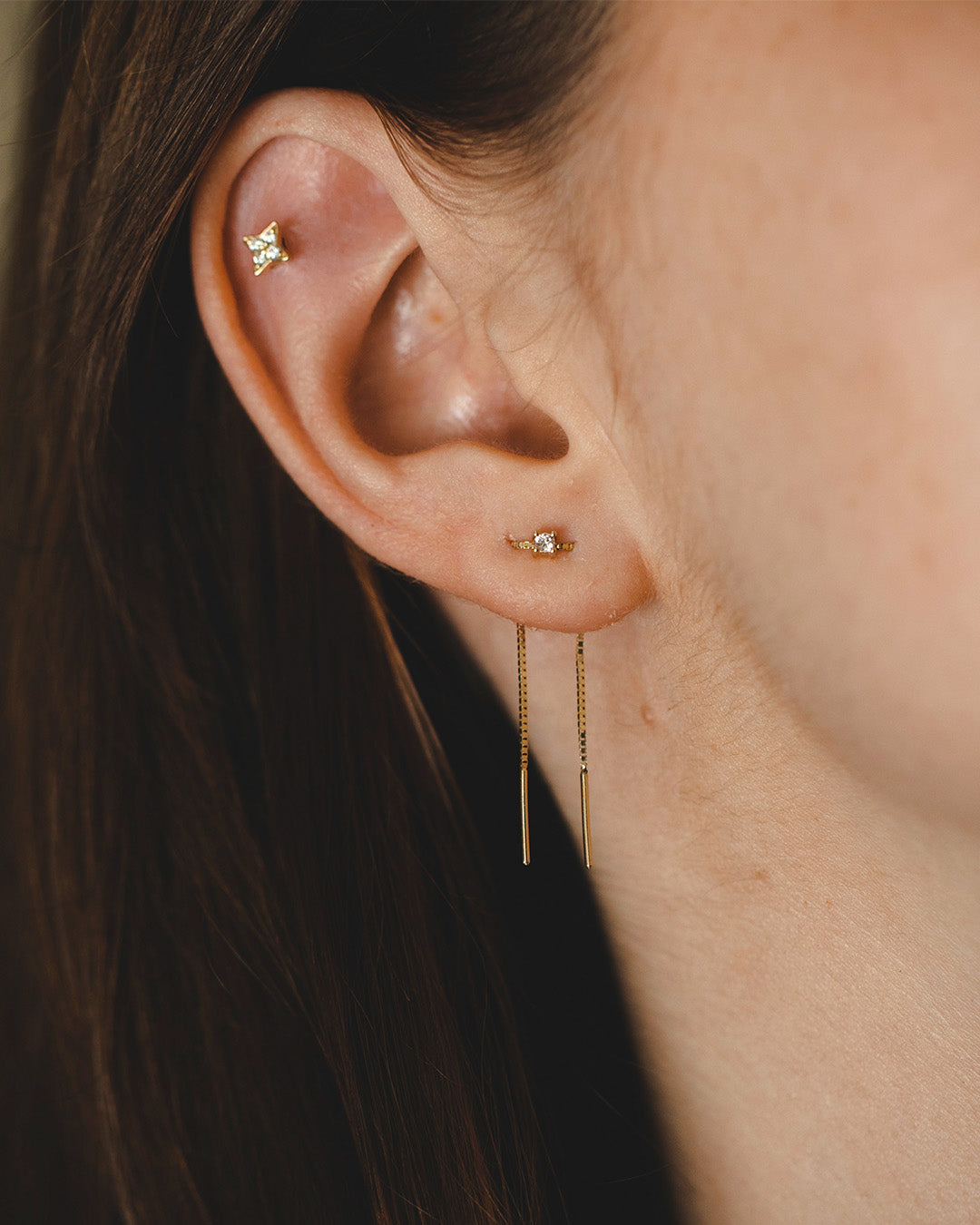 Nina Earring White Diamond