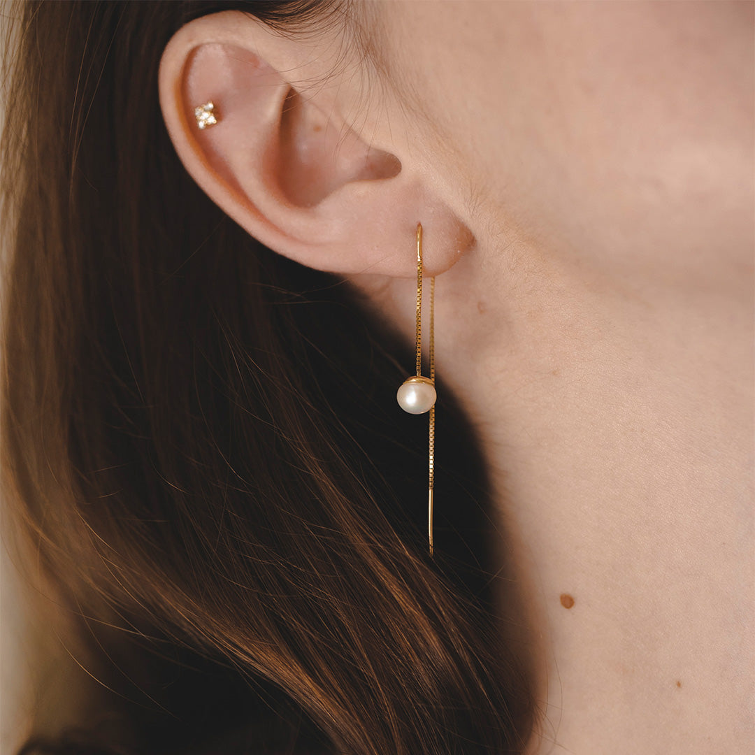 Bella Earring With Pearls