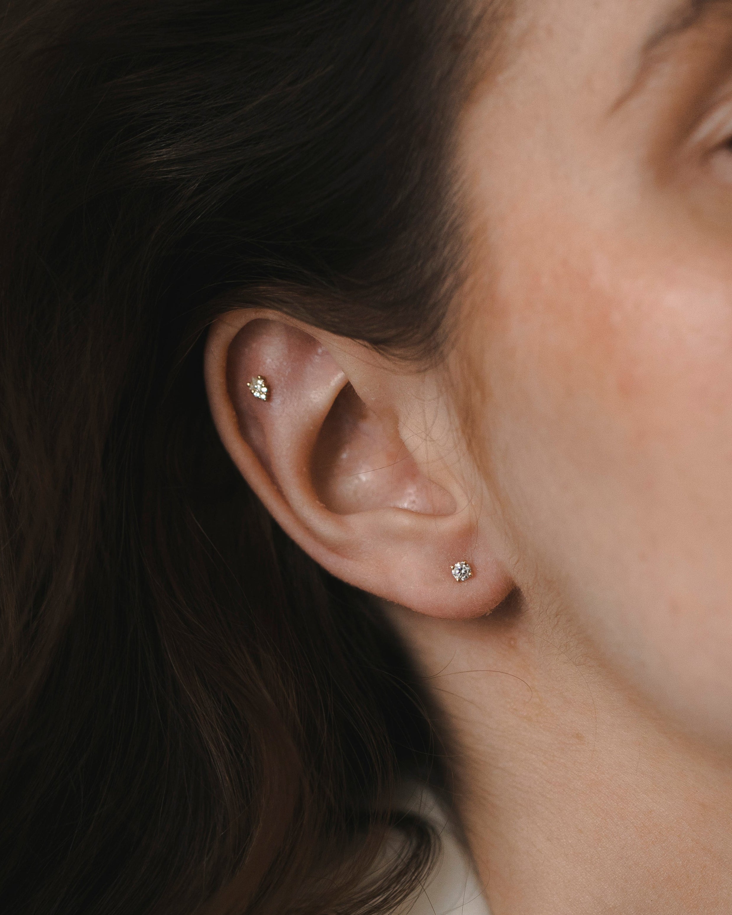 Juliette Piercing With Diamonds