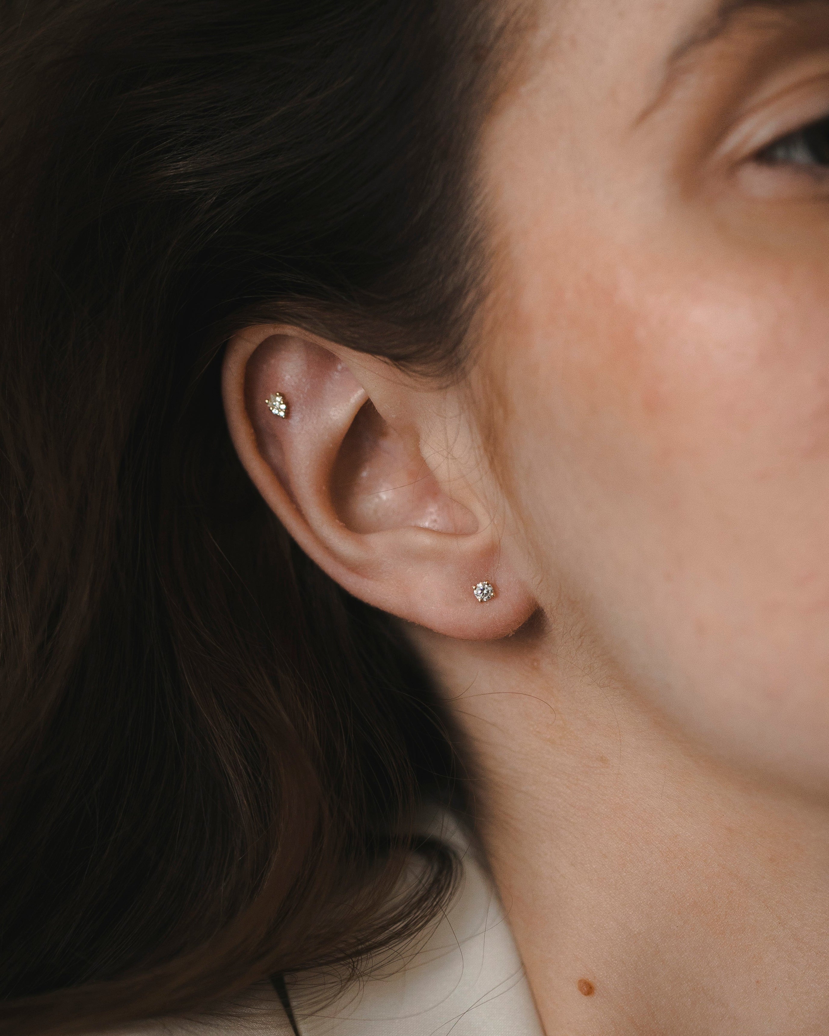 Juliette Piercing With Diamonds