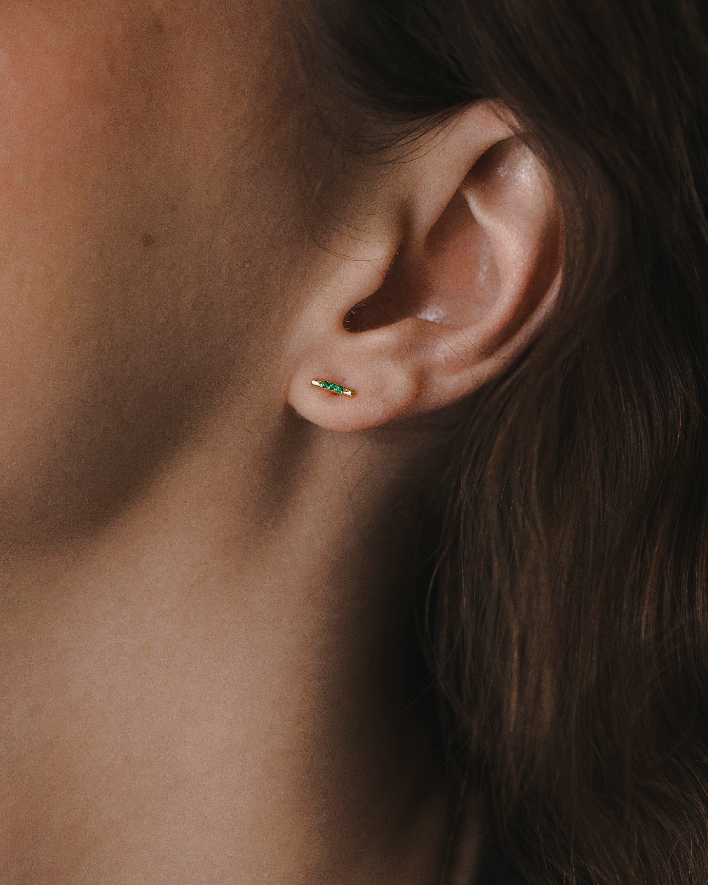 Valerie Earring Emerald