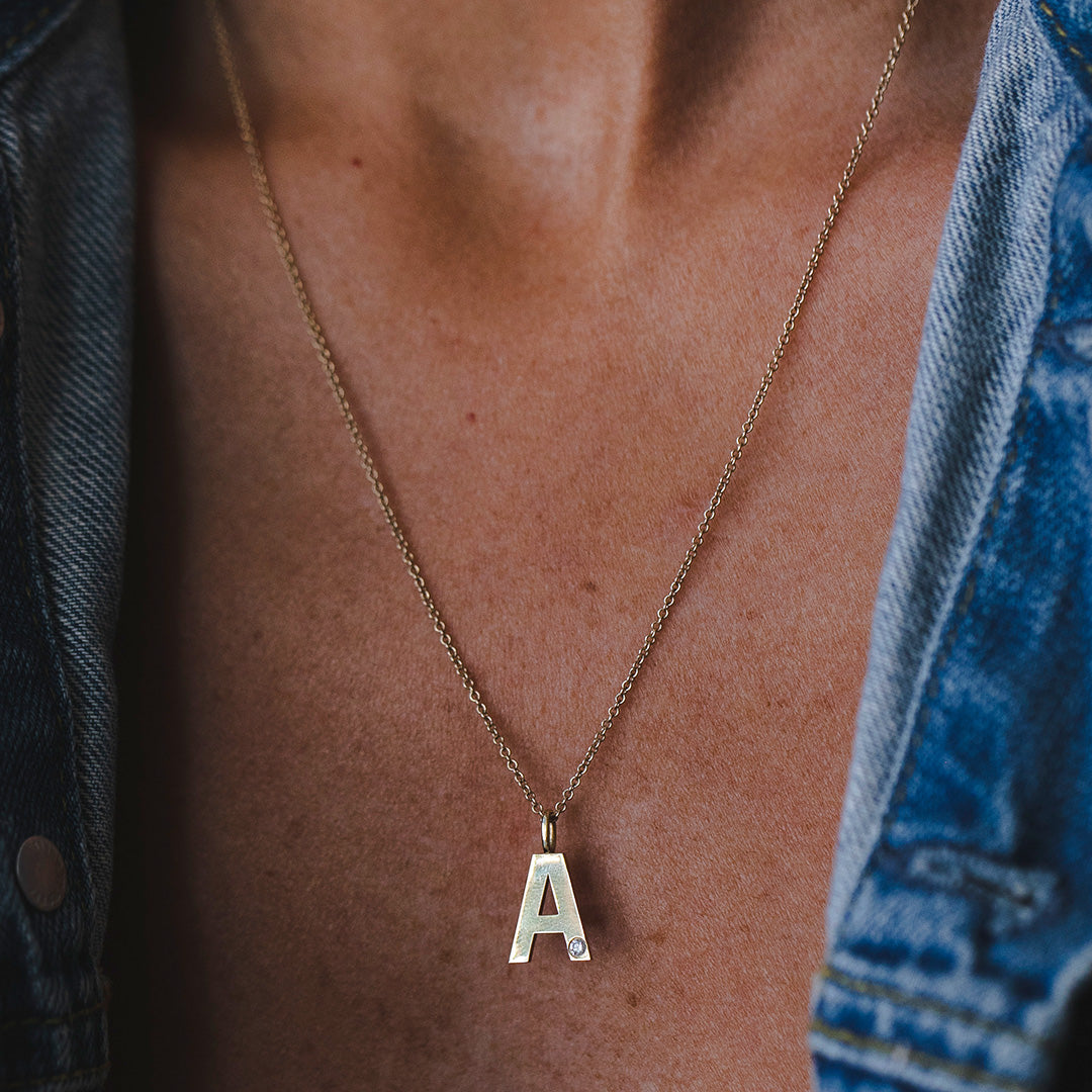 Oxford Necklace With Diamond