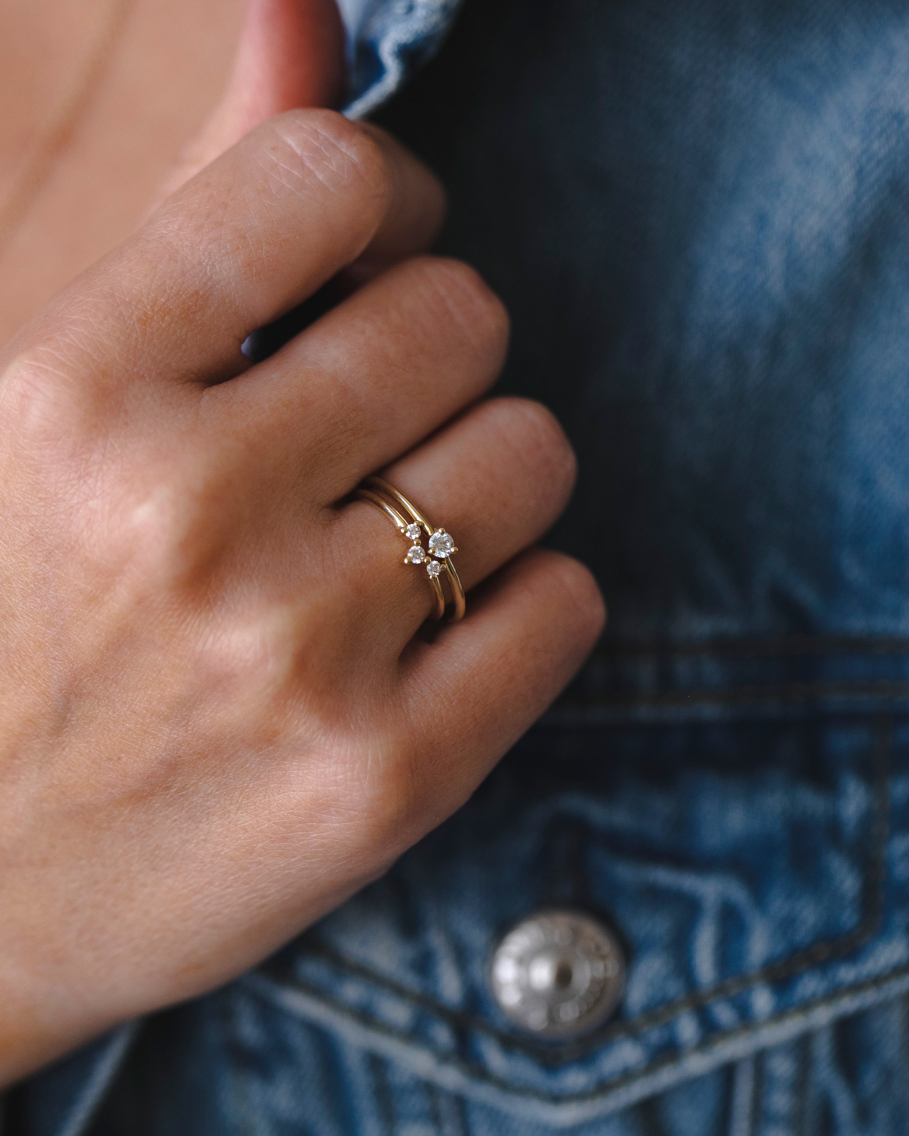 Kahlo Ring White Diamond