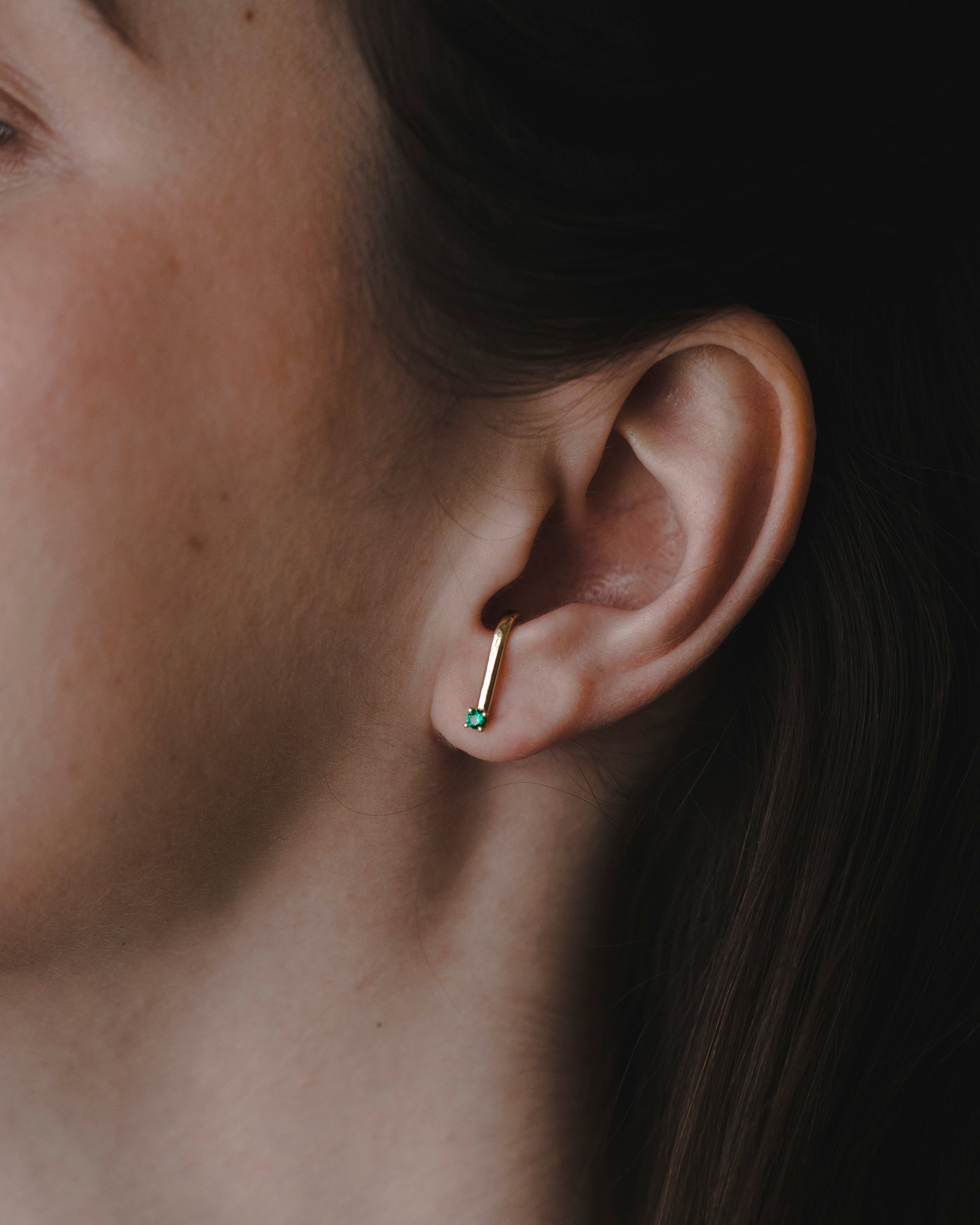 Earring 14 - Emerald