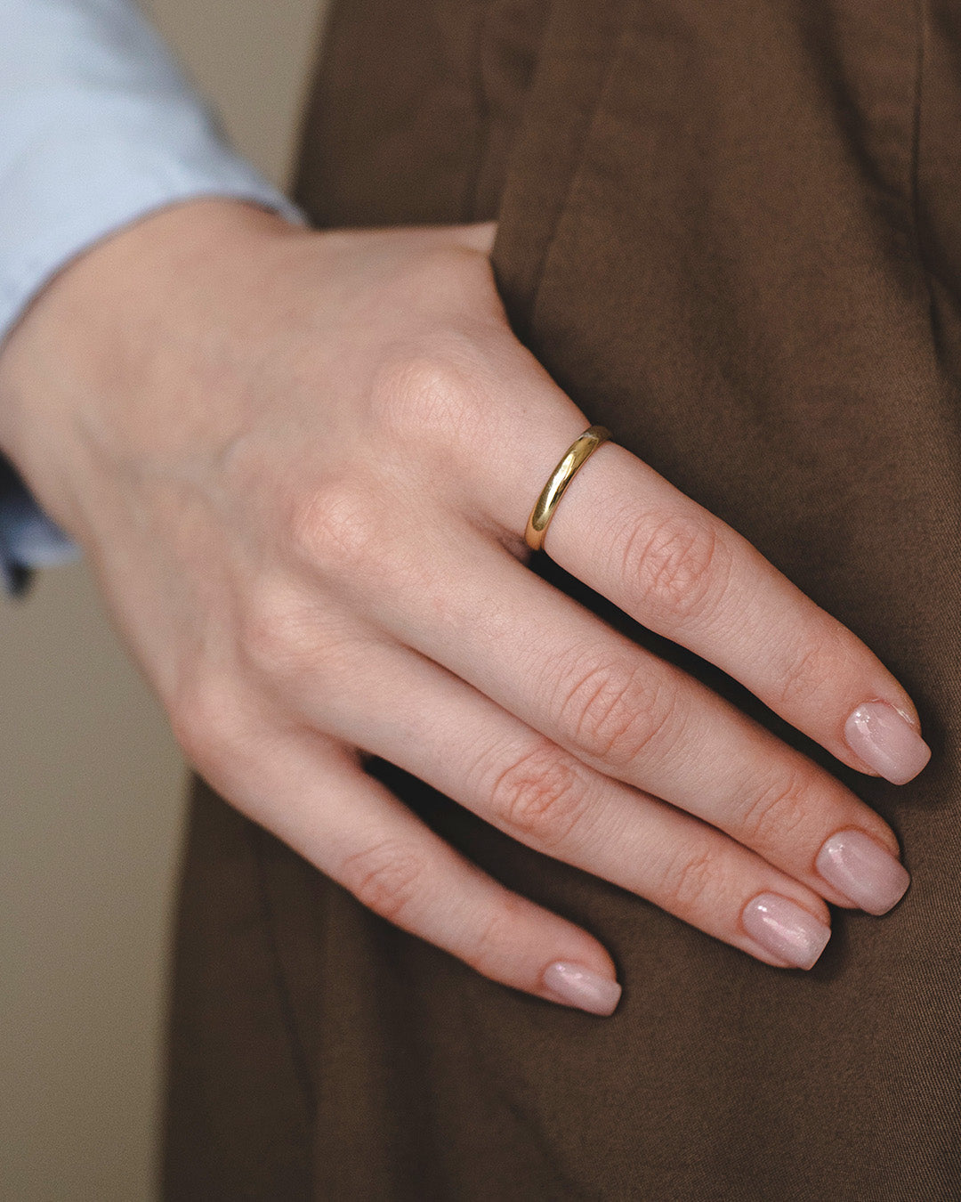 Jessie Gold Wedding Band - 3mm