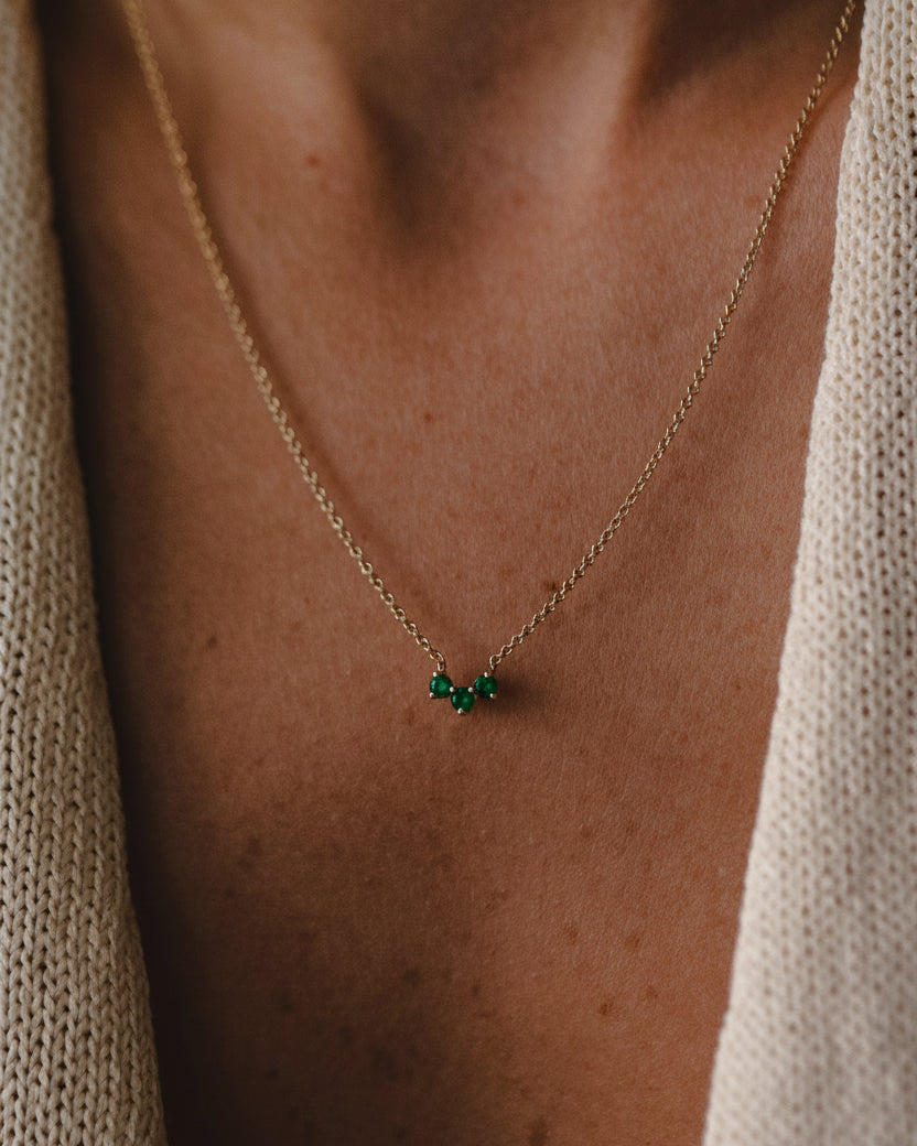 Frida Emerald Necklace