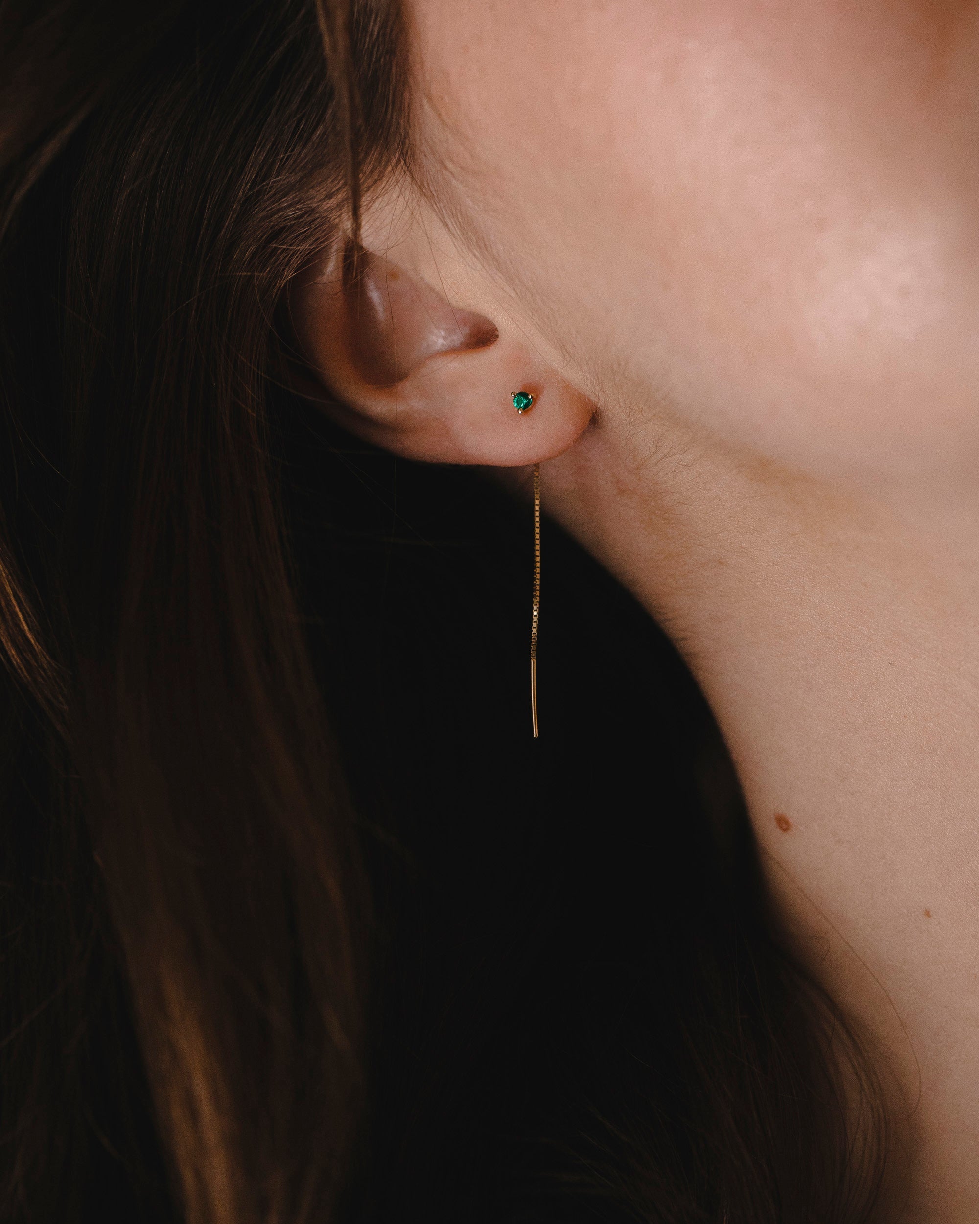 Noni Earring With Emerald