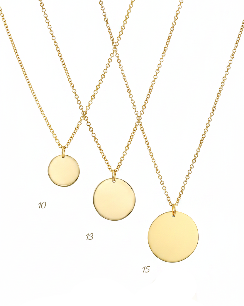 Chiara Gold Necklace & Engraving