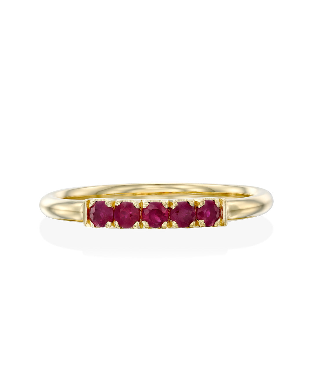 Candy Gold Ring With Ruby