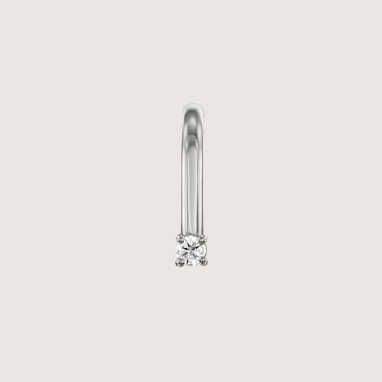 Earring 14 - White Diamond