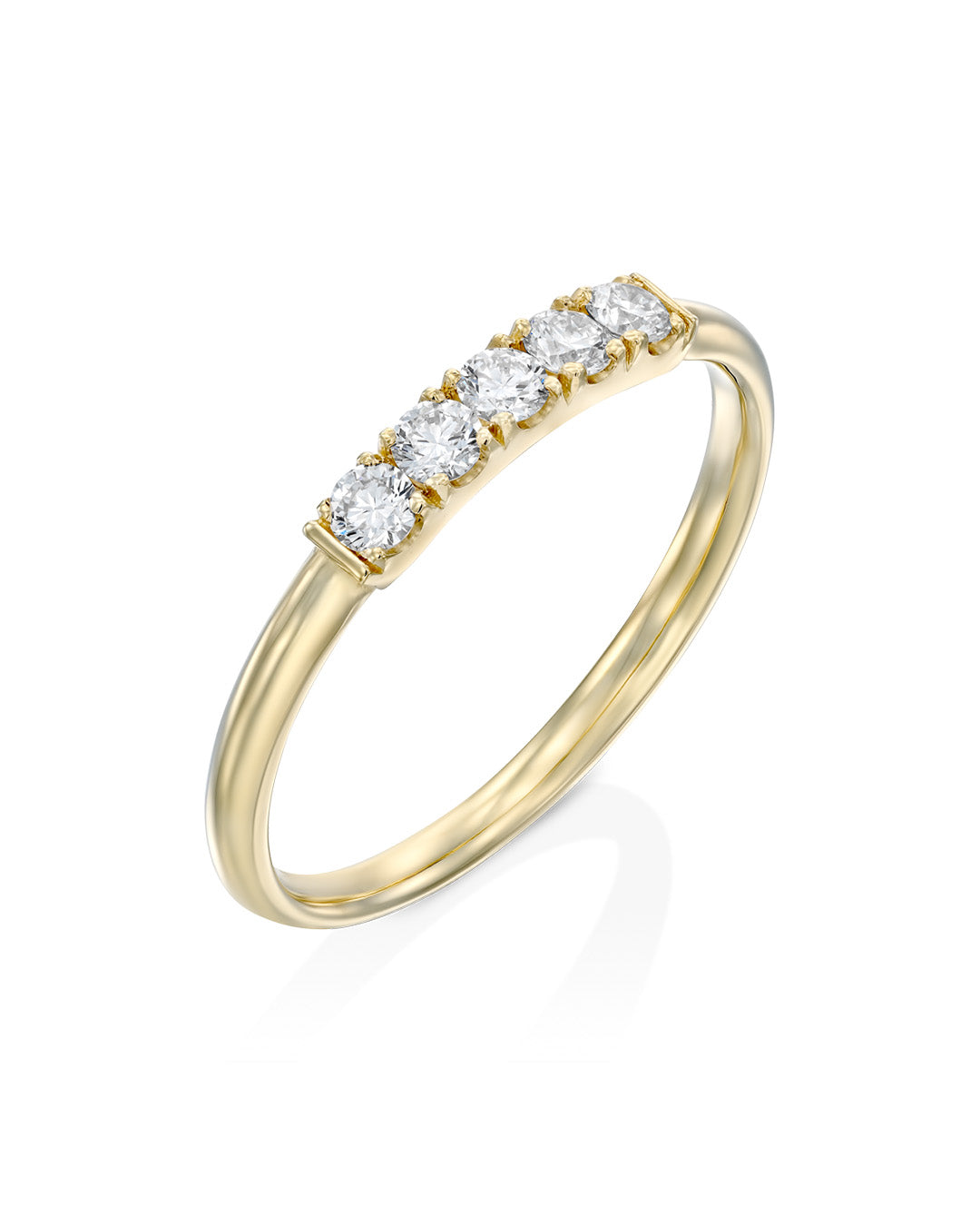 Candy Gold Ring White Diamonds