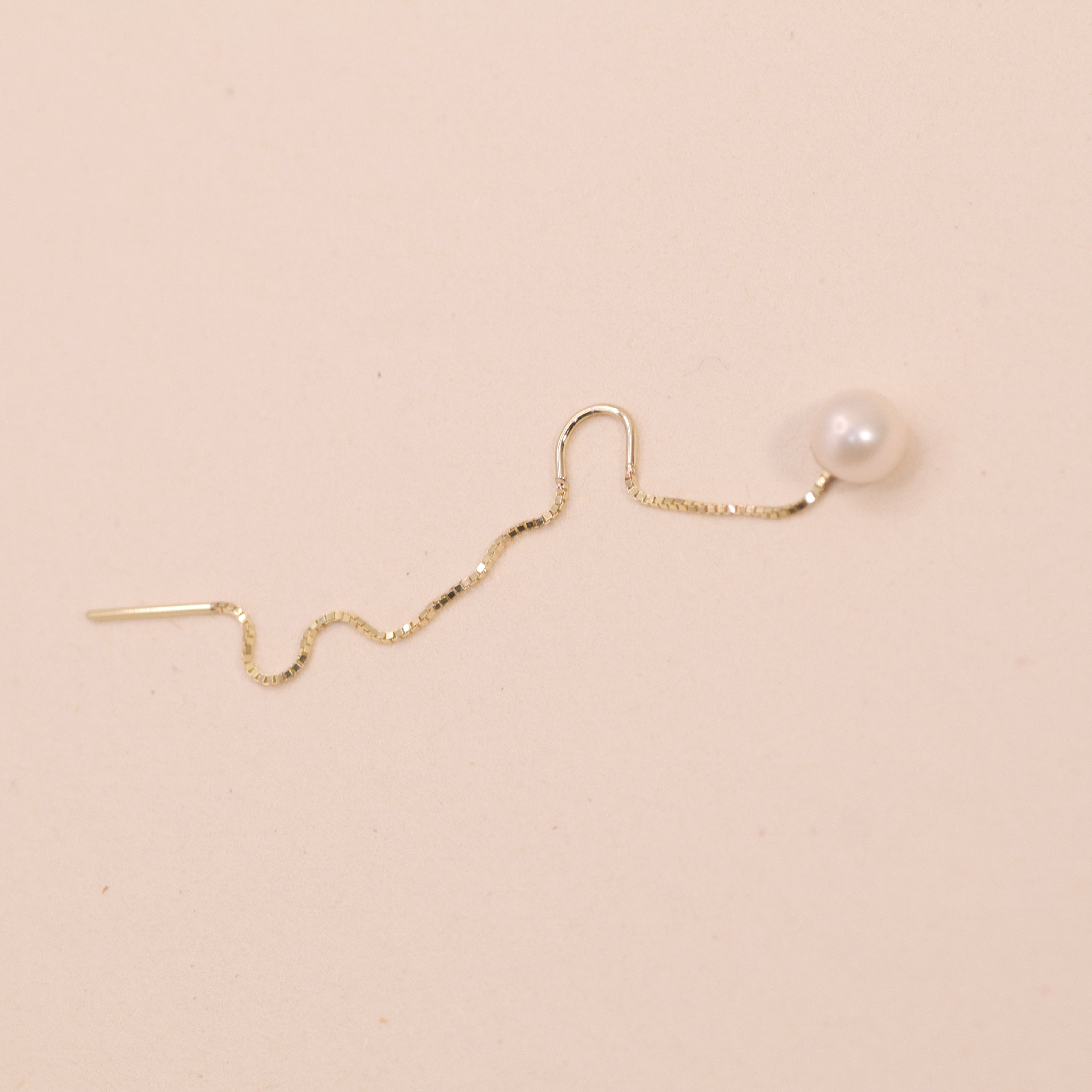 Bella Earring With Pearls Horseshoe