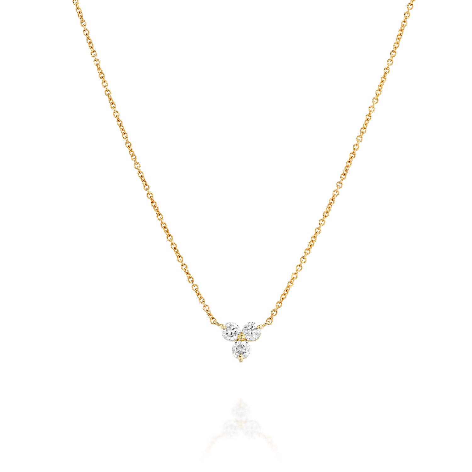 Grace Necklace White Diamonds
