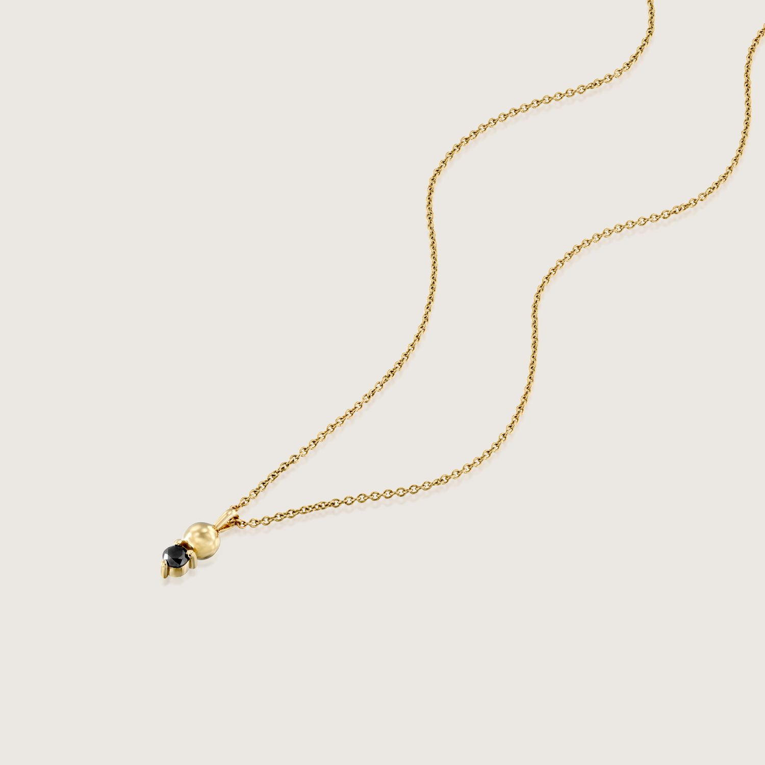 Marie Necklace Black Diamond