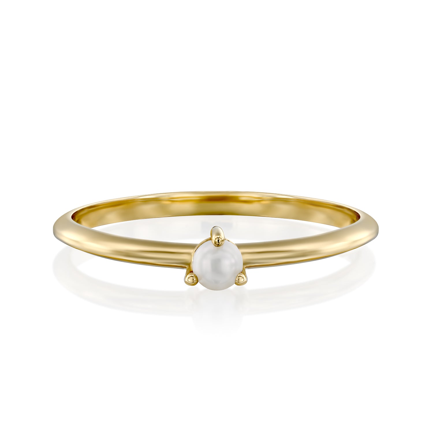 Kahlo Ring With Pearl