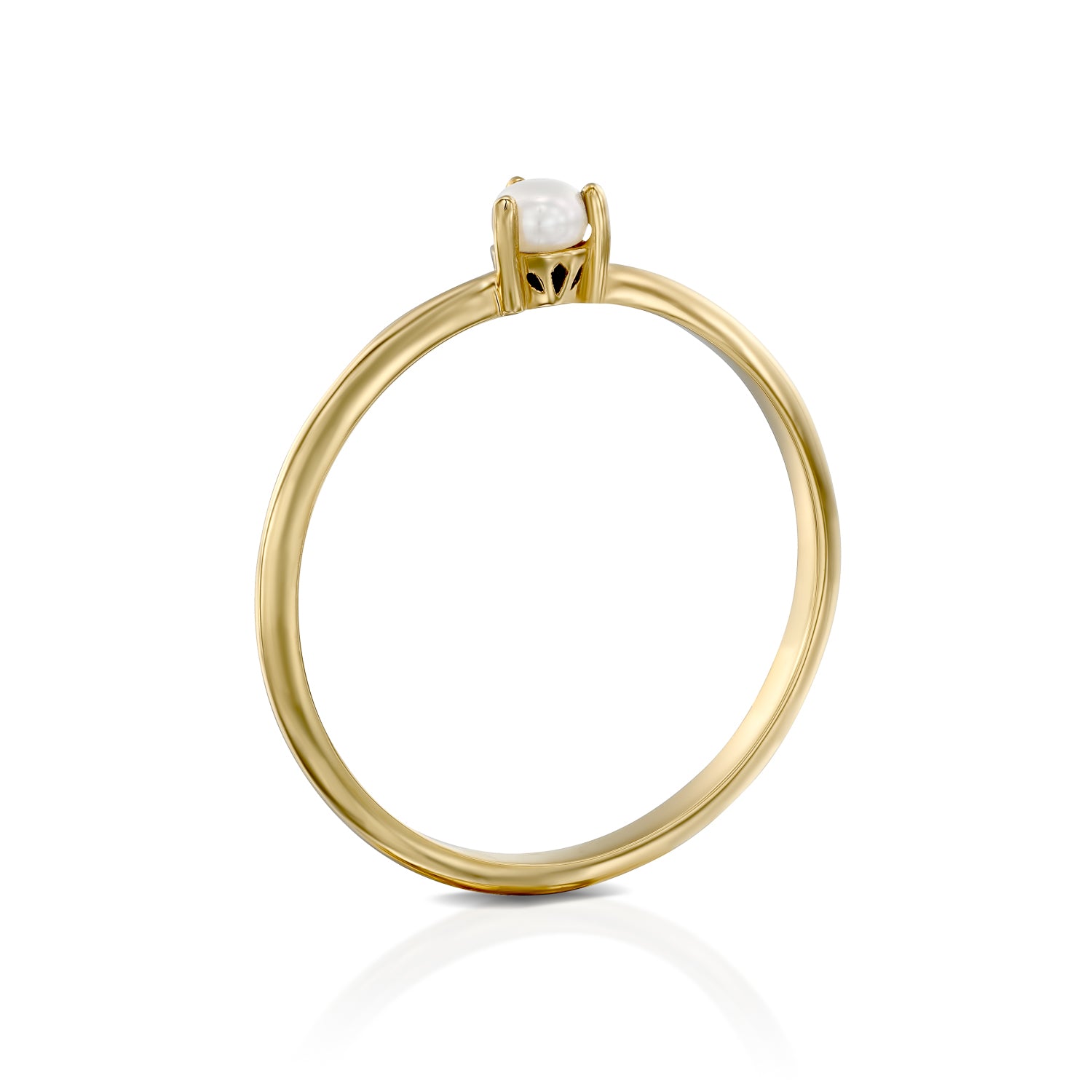 Kahlo Ring With Pearl