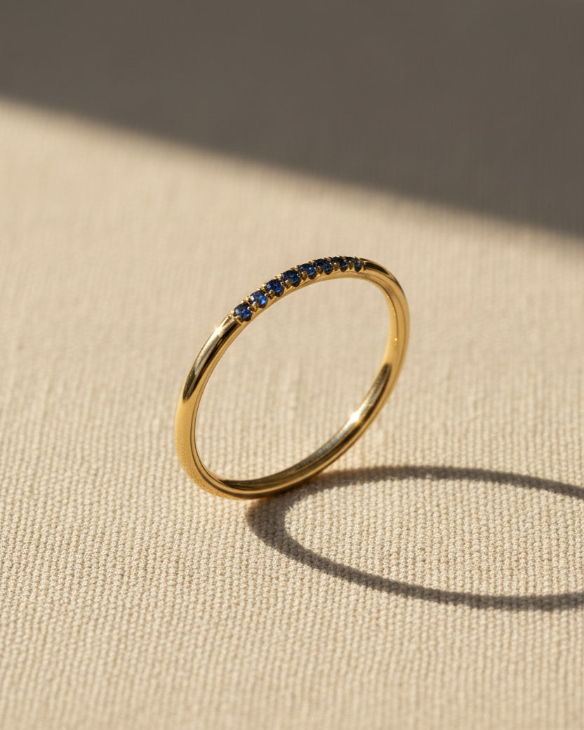 Kelly Ring with Sapphire