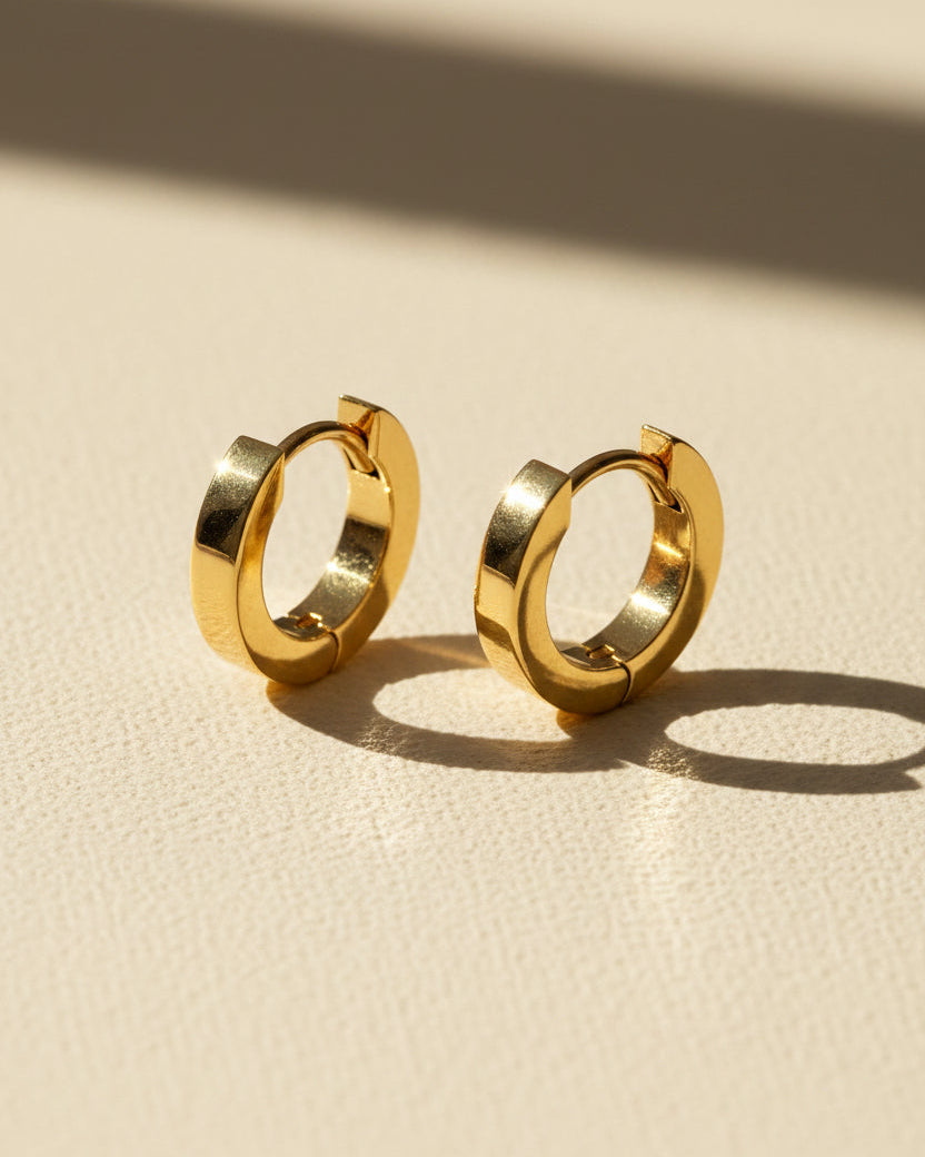 khloe Gold Hoop Earring