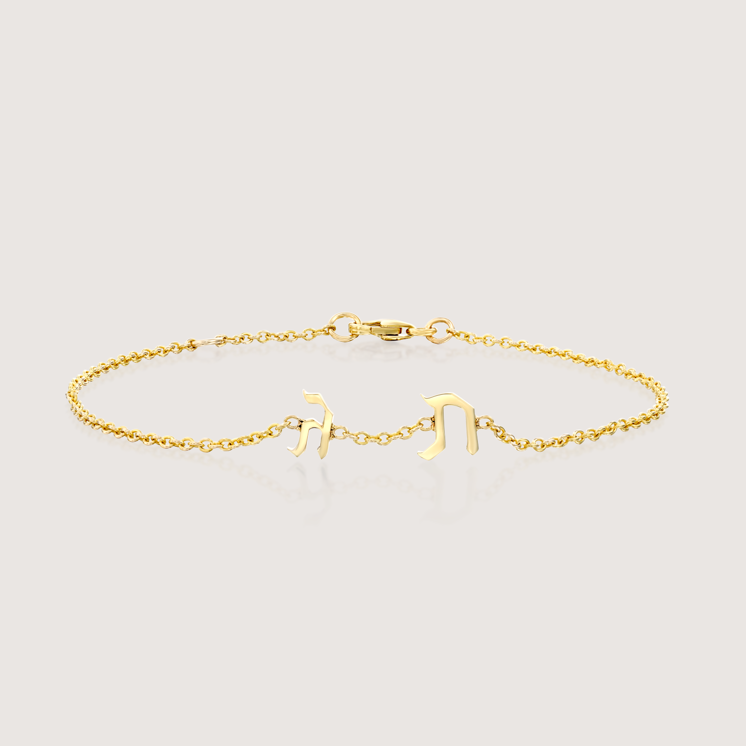 Two Letters Bracelet