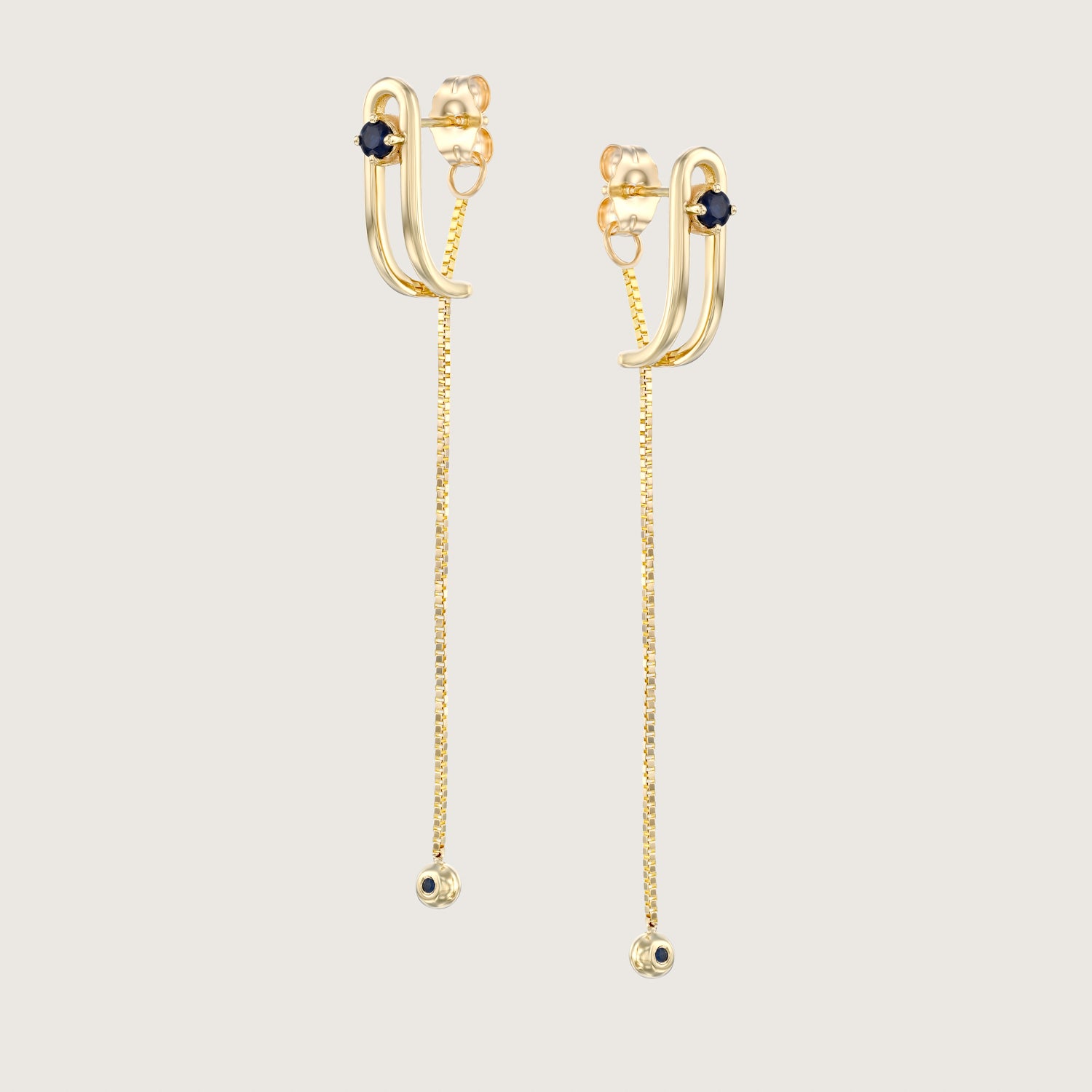 Earring 12 - Sapphire