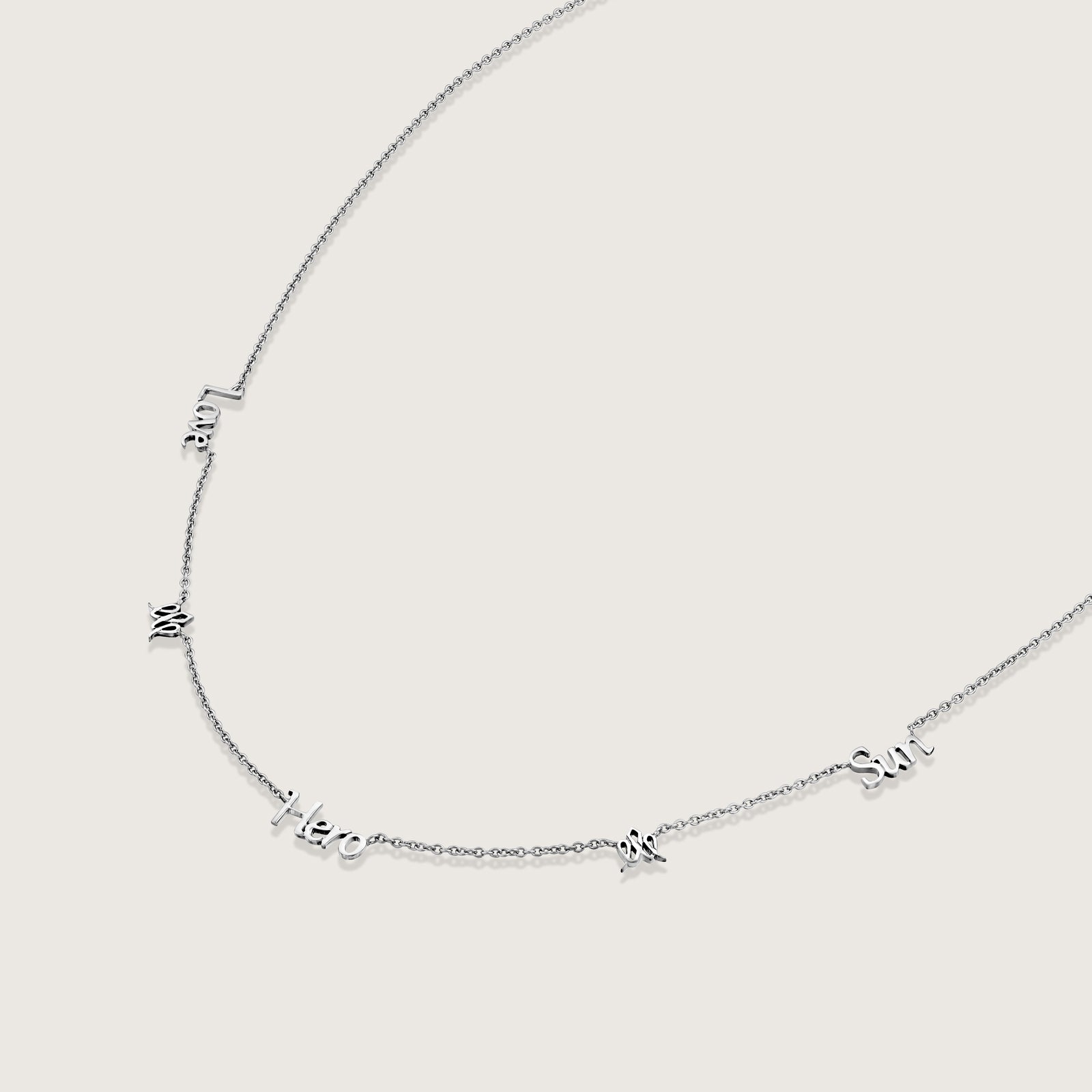 Names necklace