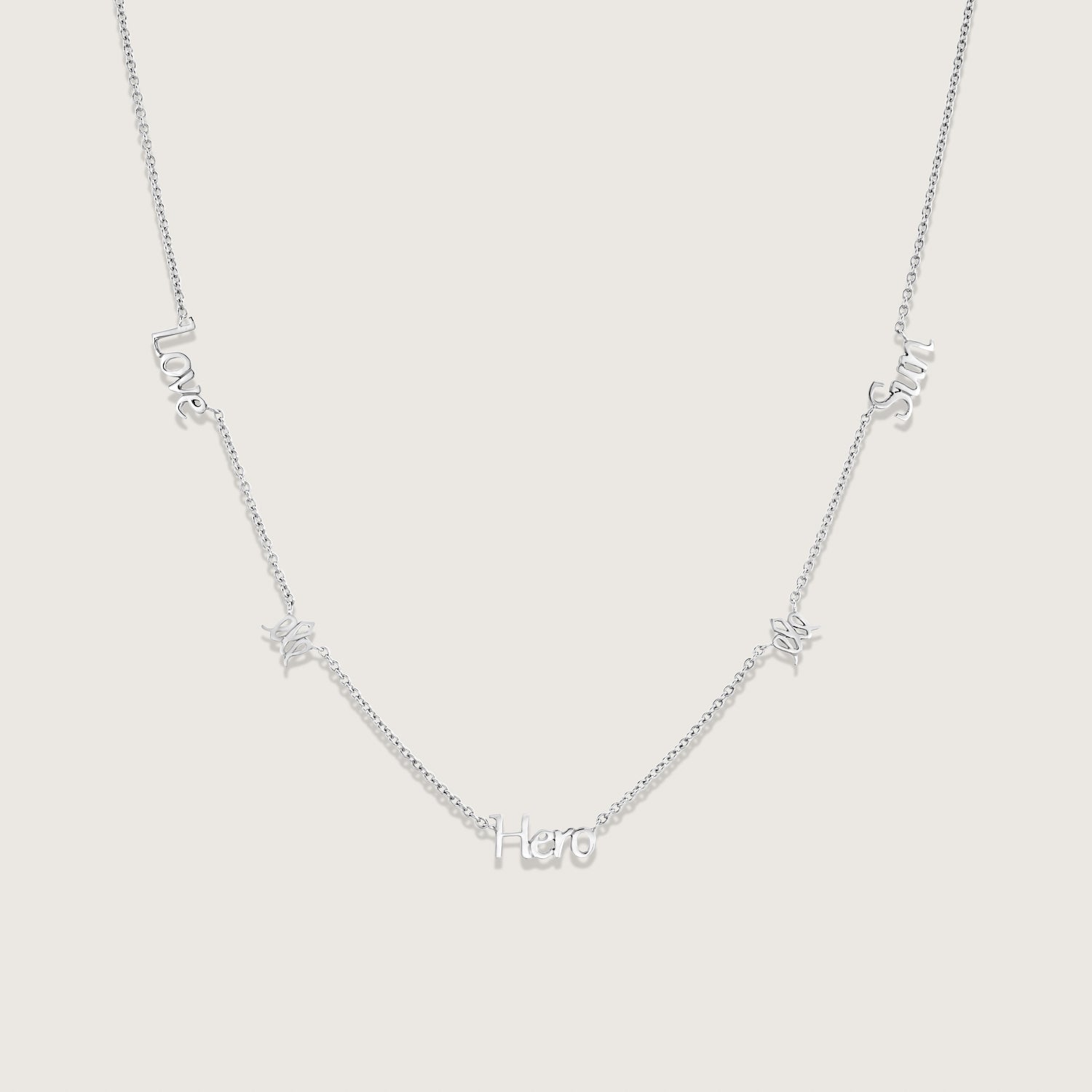Names necklace