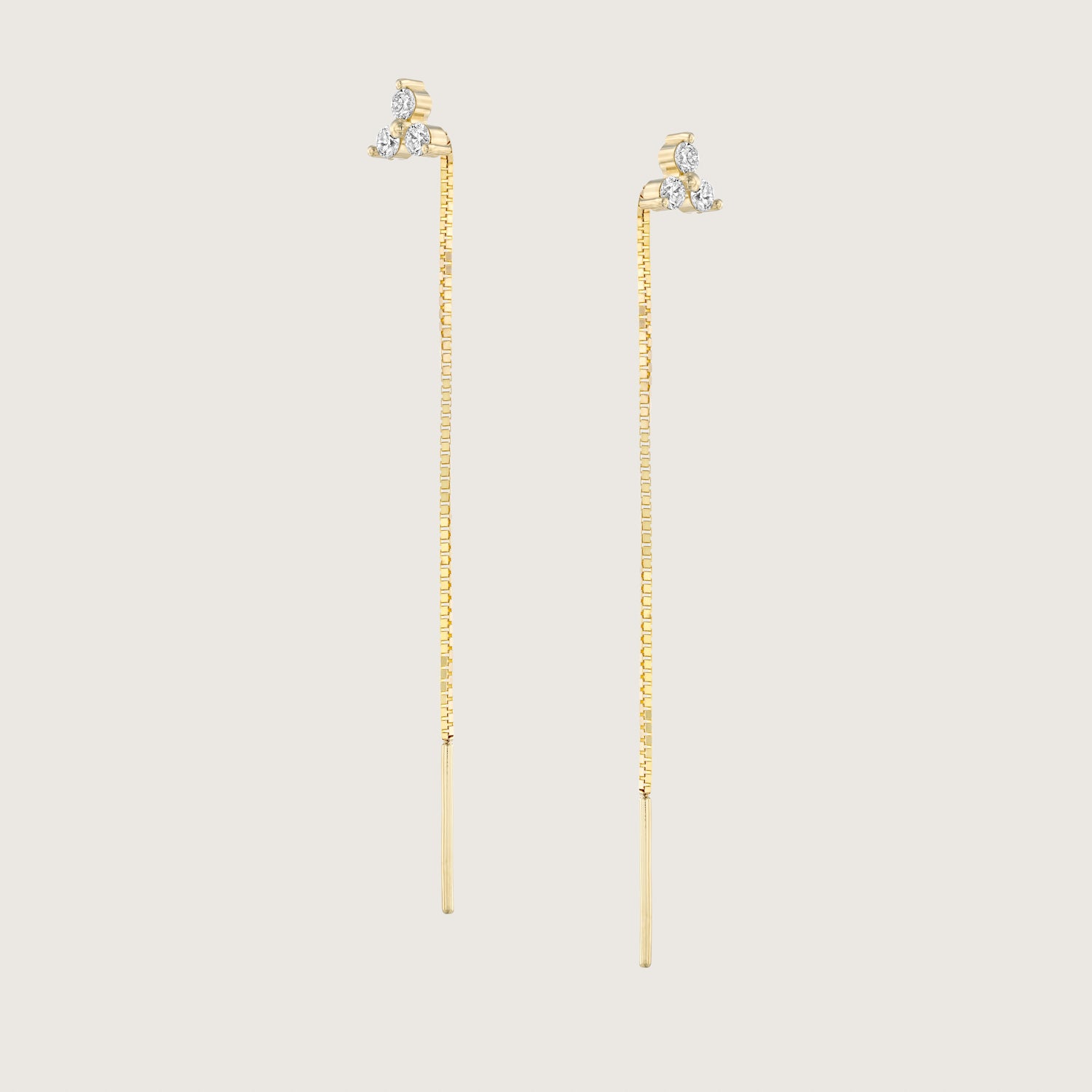 Grace Noni White Diamond Earring