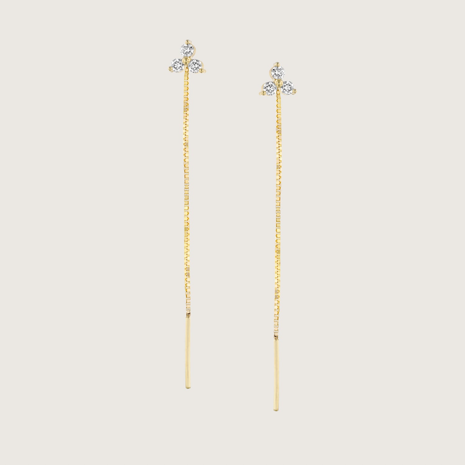 Grace Noni White Diamond Earring