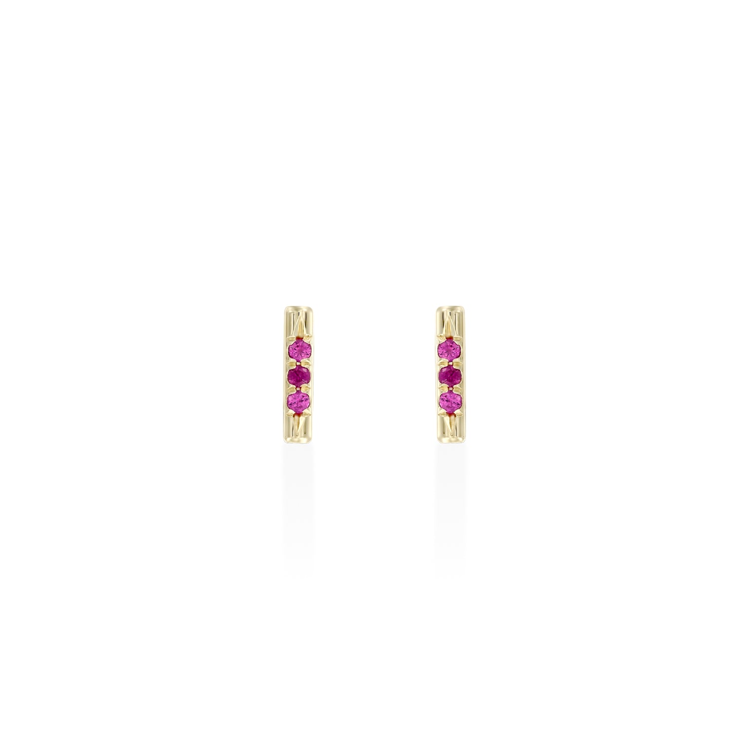 Valerie Earring pink sapphire