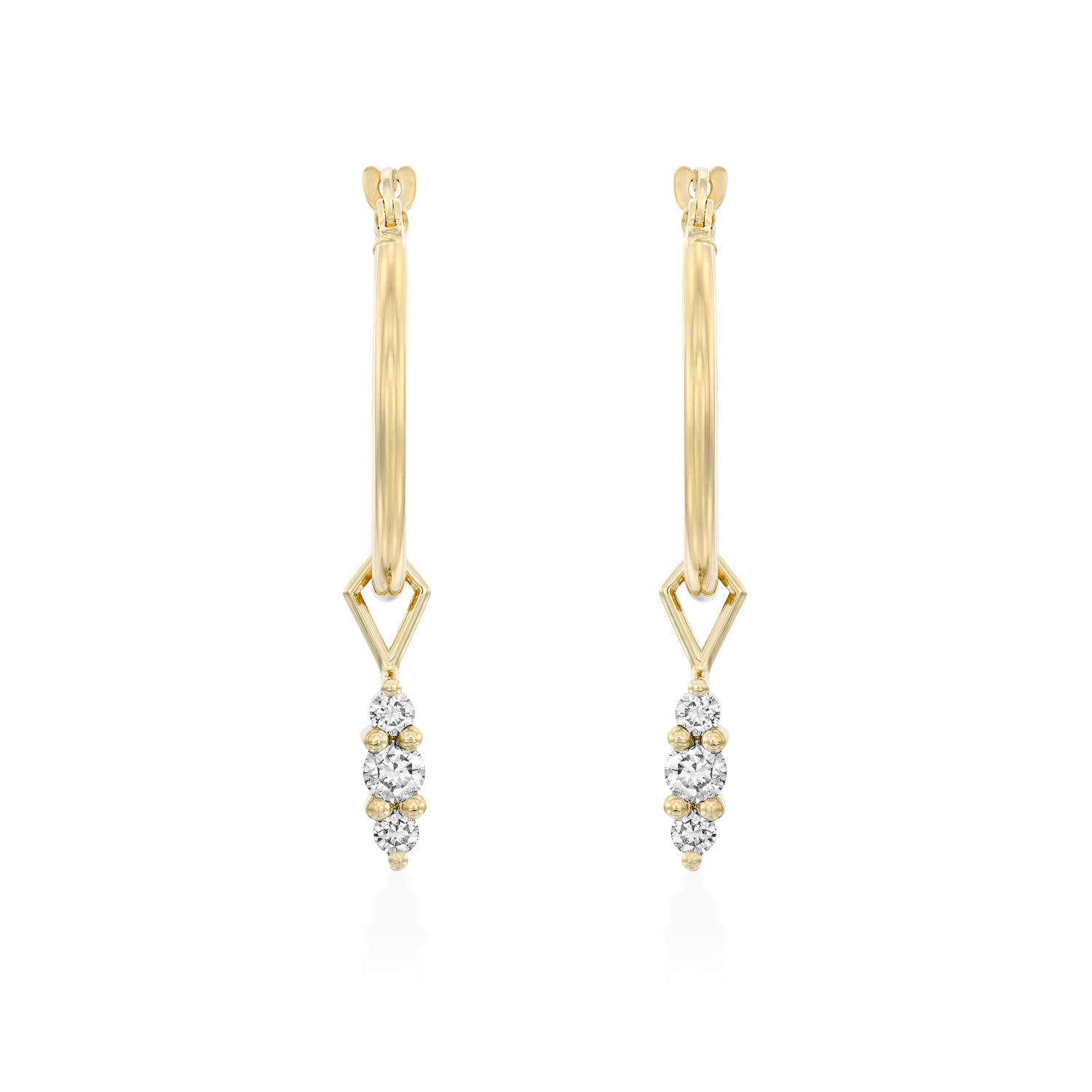 Audrey Charm diamonds