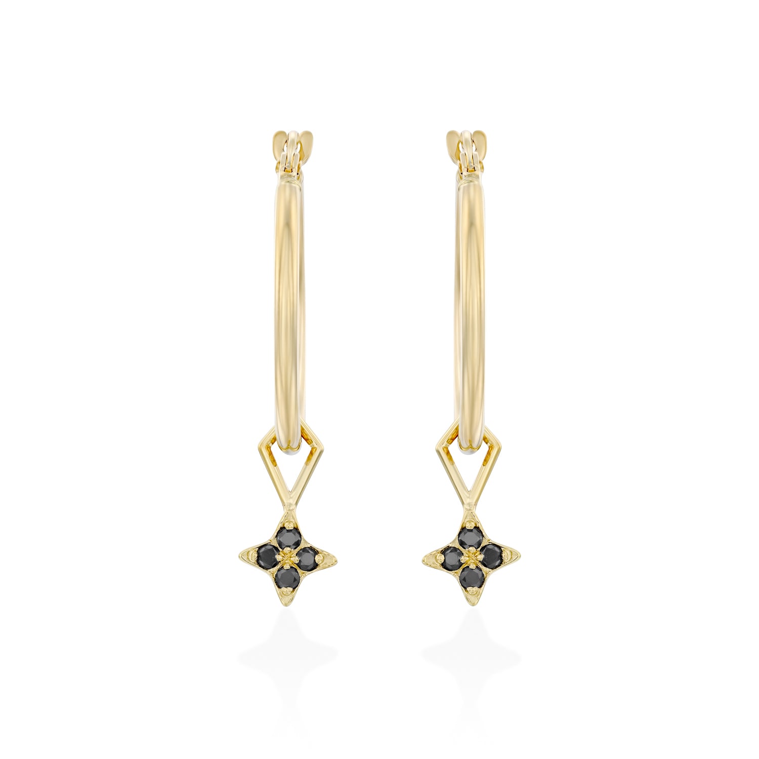 Venus charm black diamonds