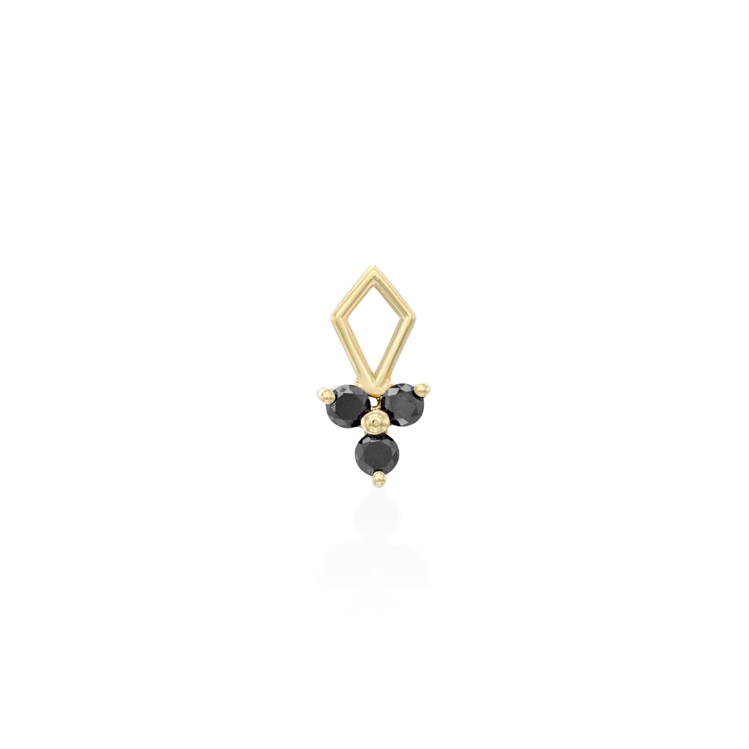 Grace charm black diamonds