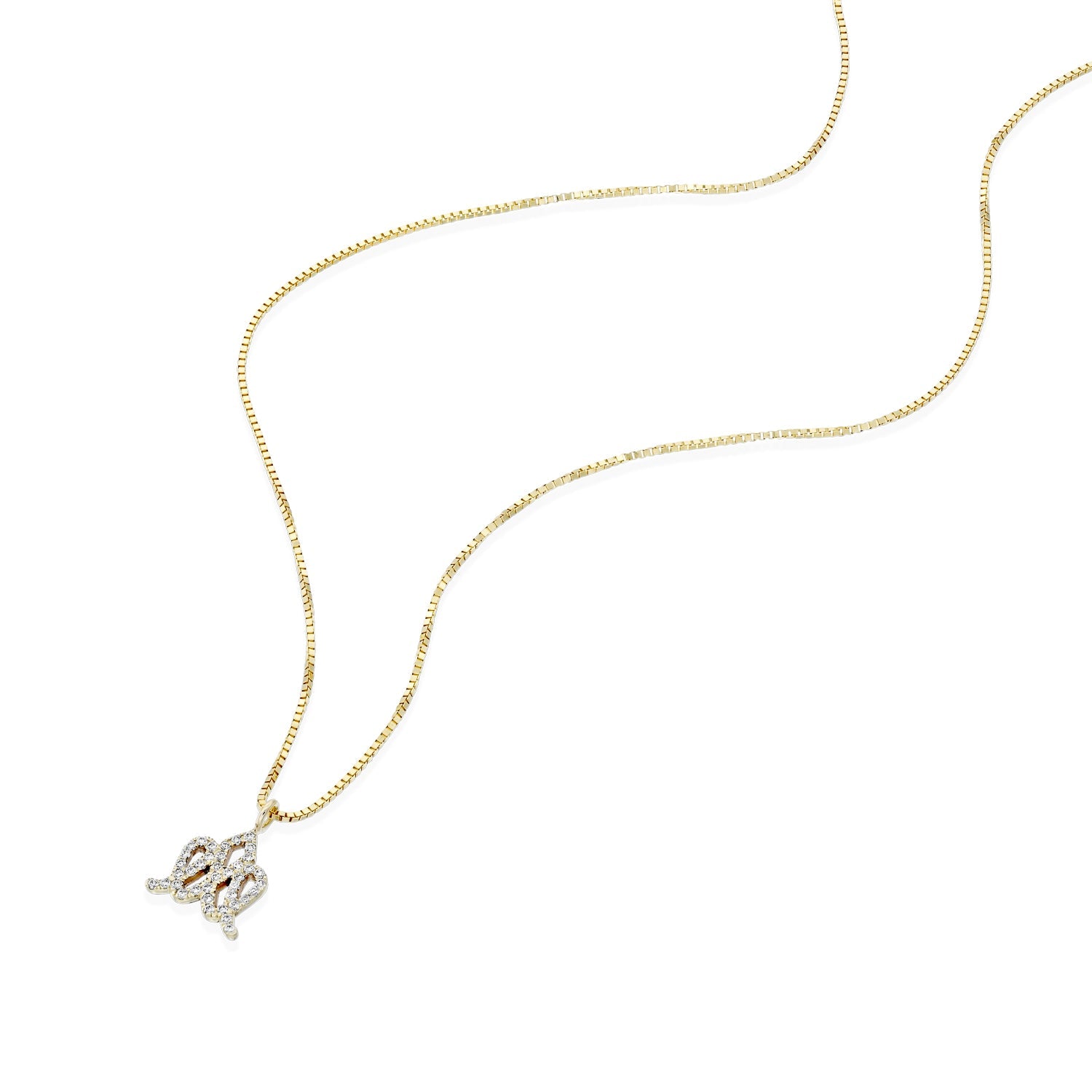 Encrusted Crown Necklace