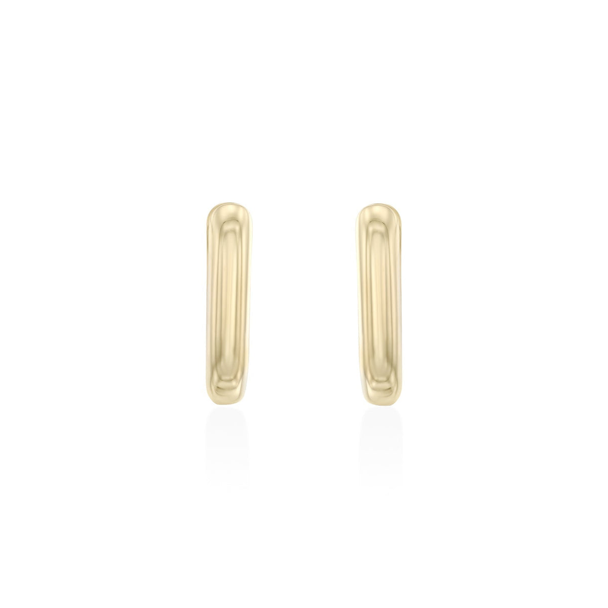 Mini Ava gold hoop earring