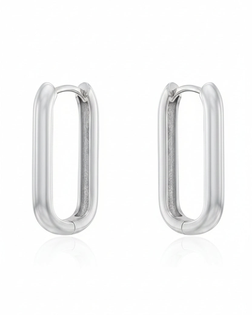Ava gold hoop earring