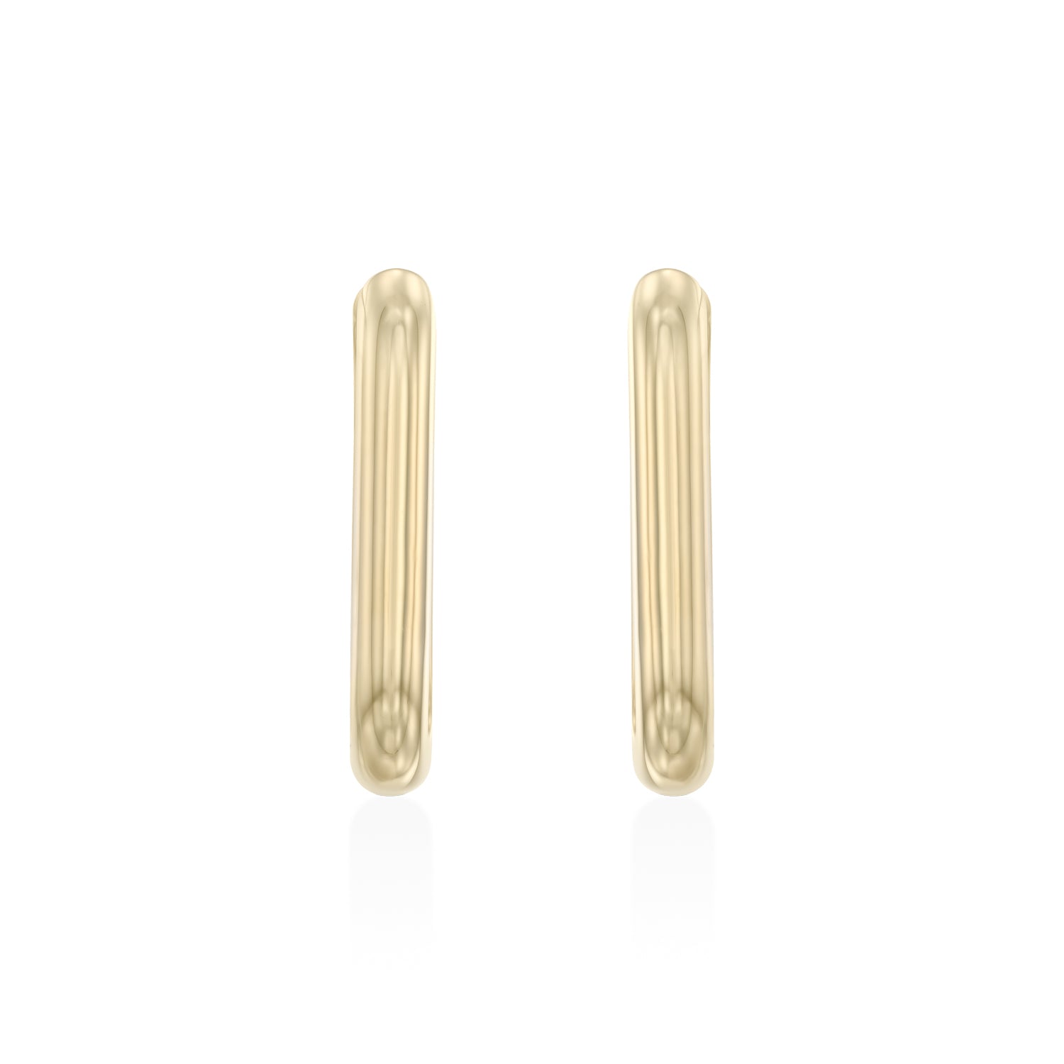 Ava gold hoop earring