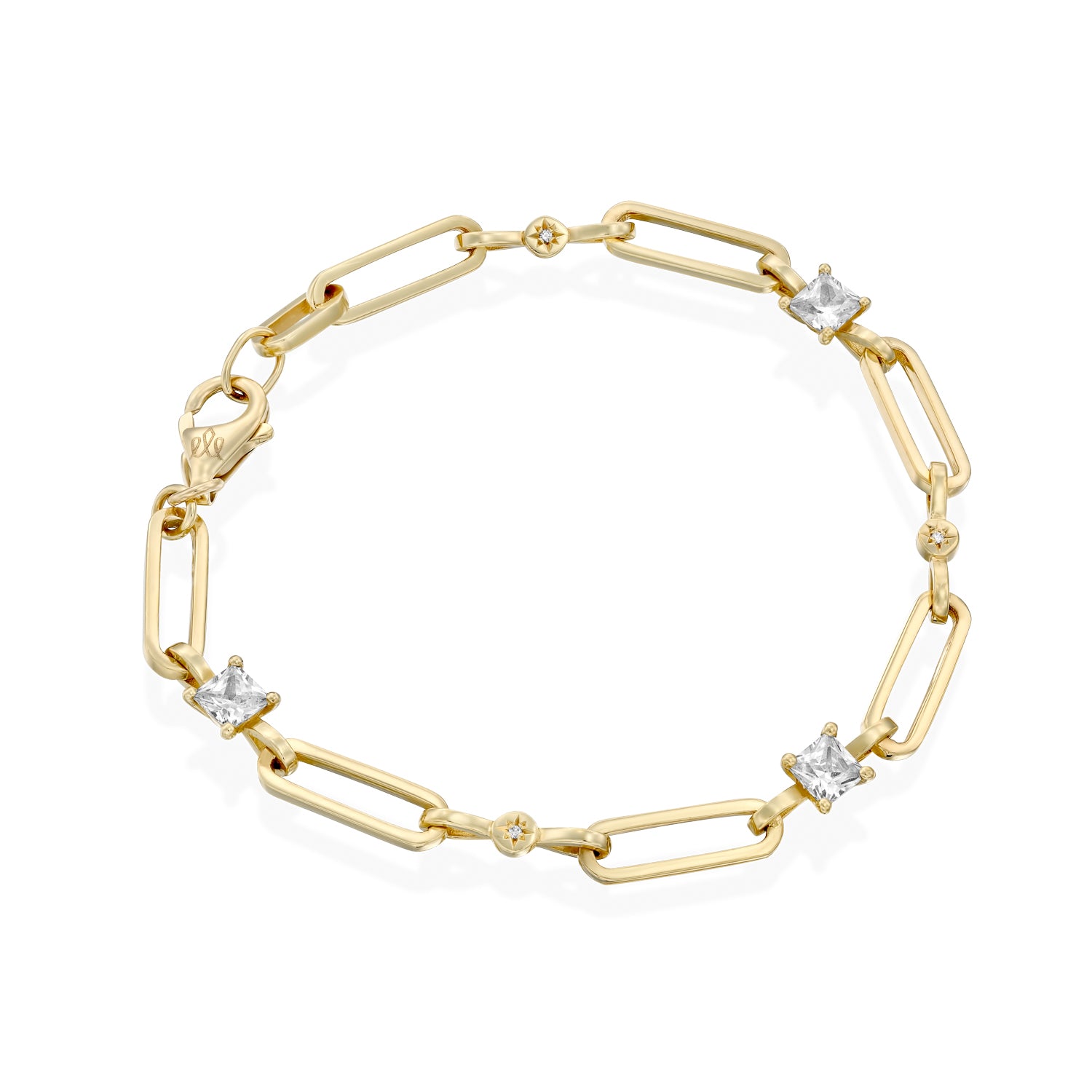 Nora bracelet white diamonds