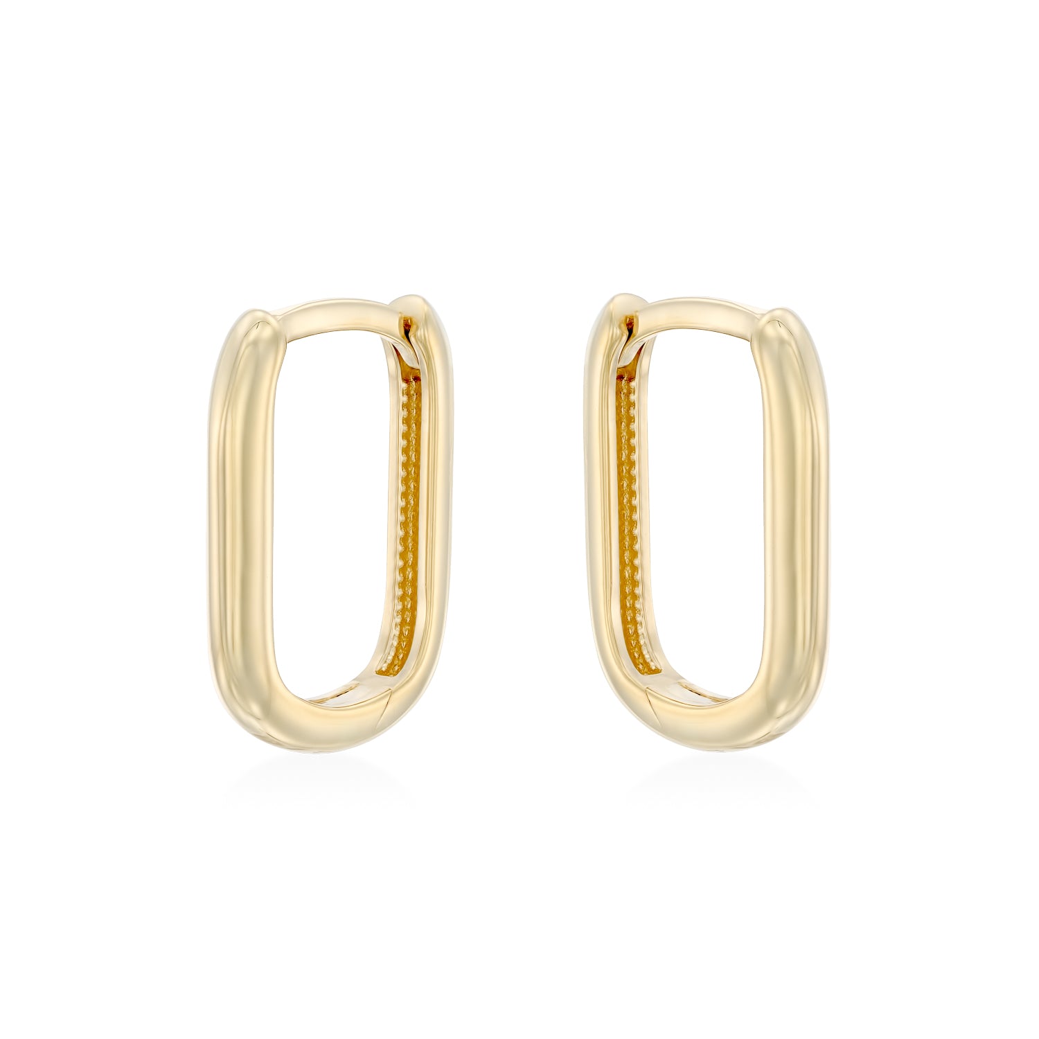 Ann gold hoop earring