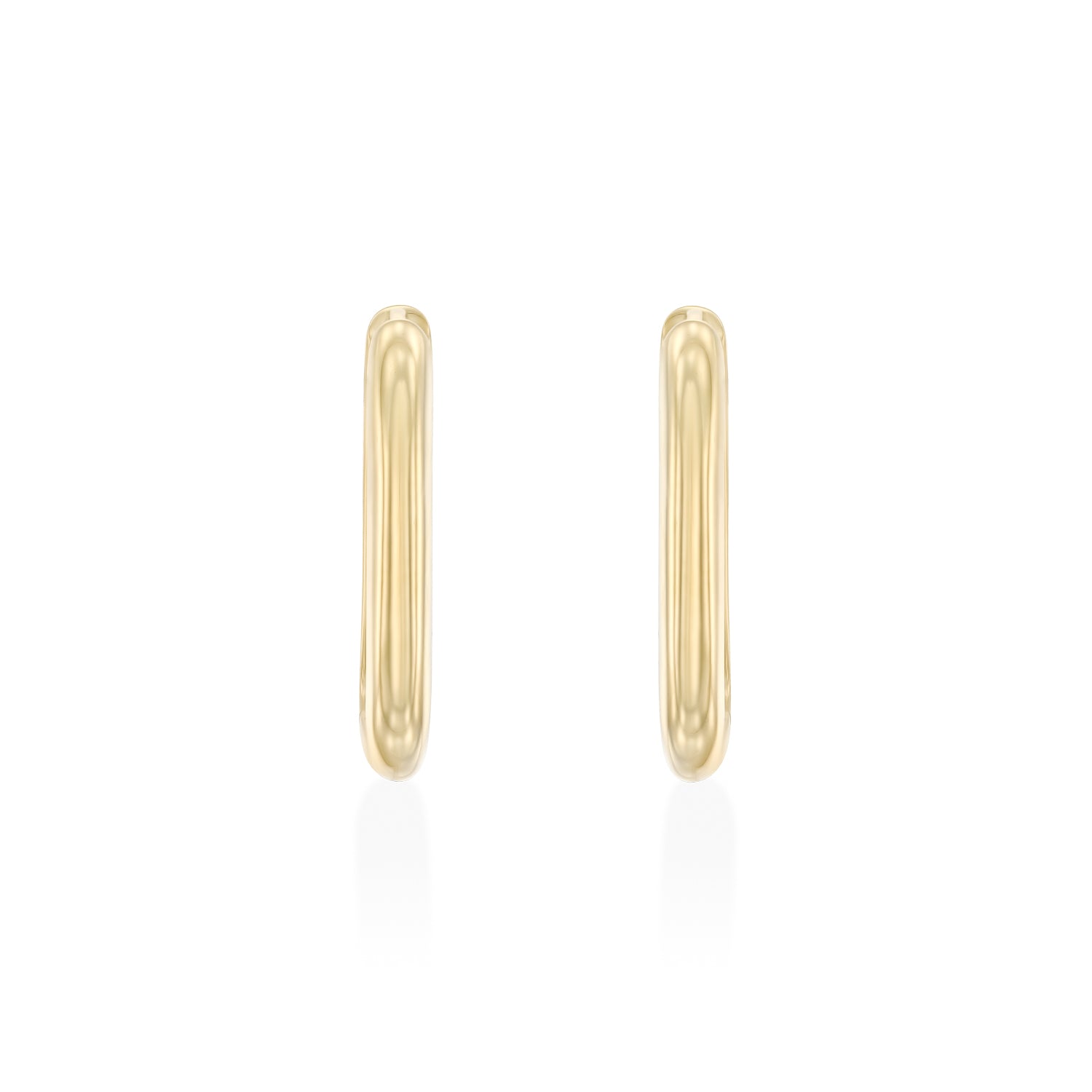 Ann gold hoop earring