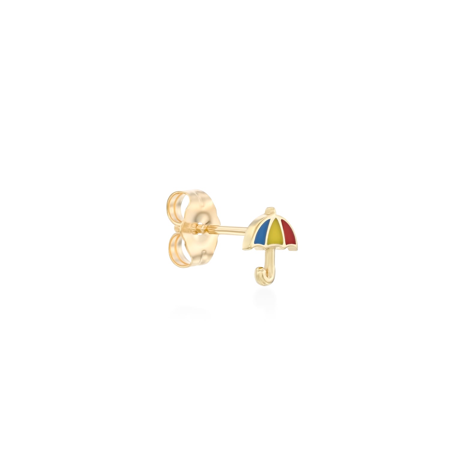 Umbrella Gold Earring