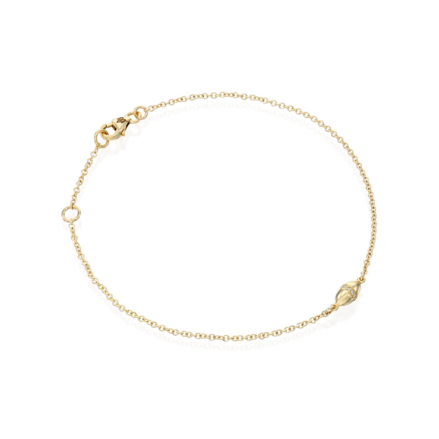 Coco Encrusted Bracelet White Diamonds