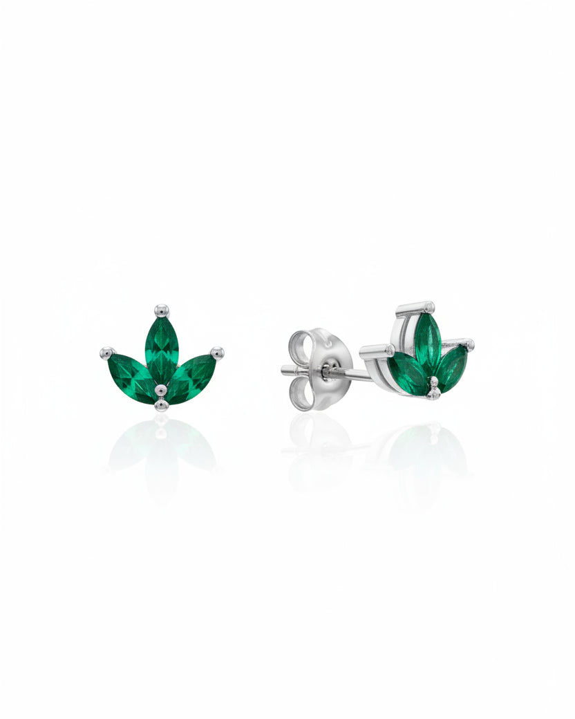 Francoise Earring Emerald