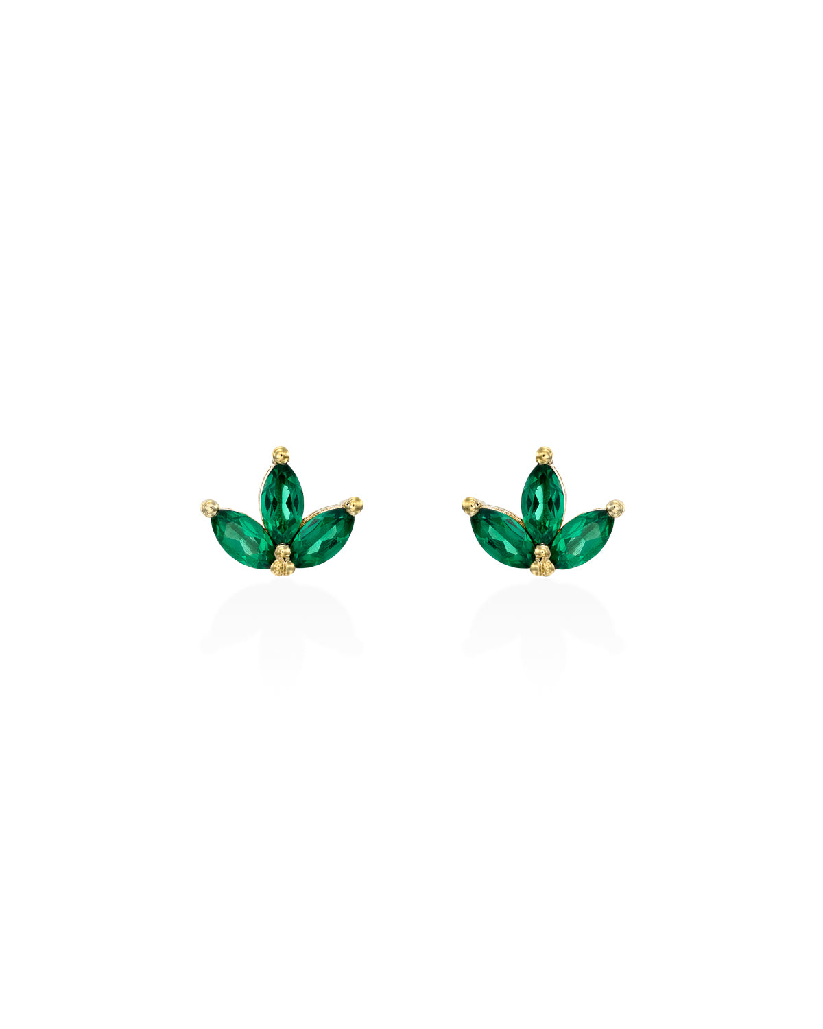 Francoise Earring Emerald