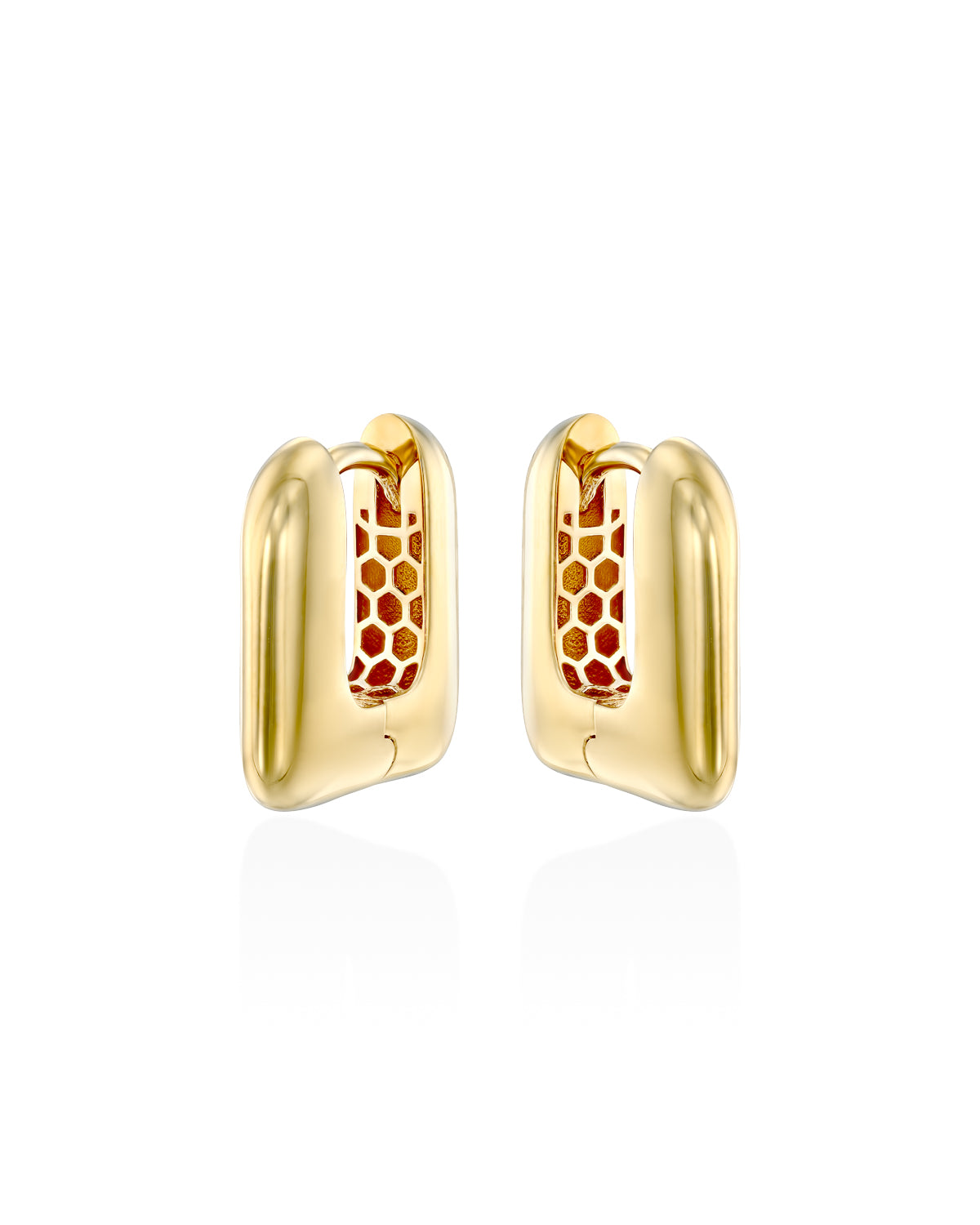 Mandy Gold Hoop Earrings