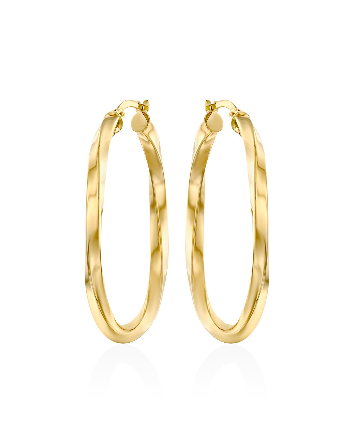 Betty gold hoop earrings