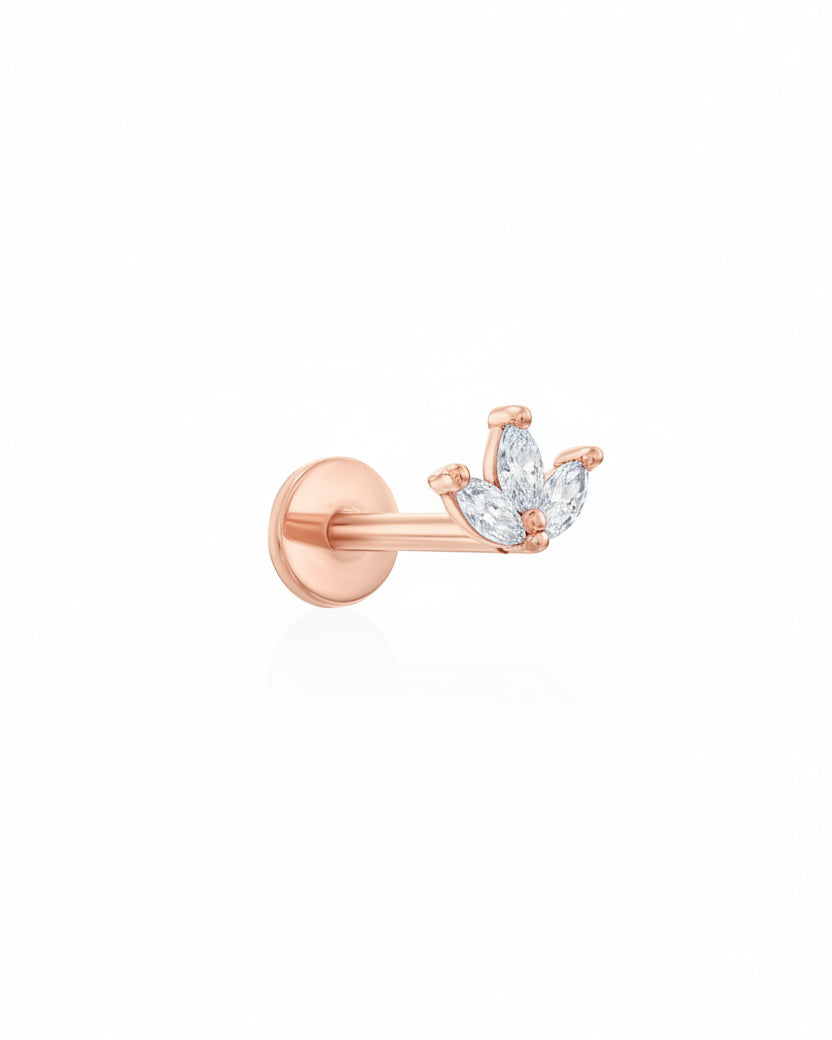 Mini Francoise Piercing White Diamonds